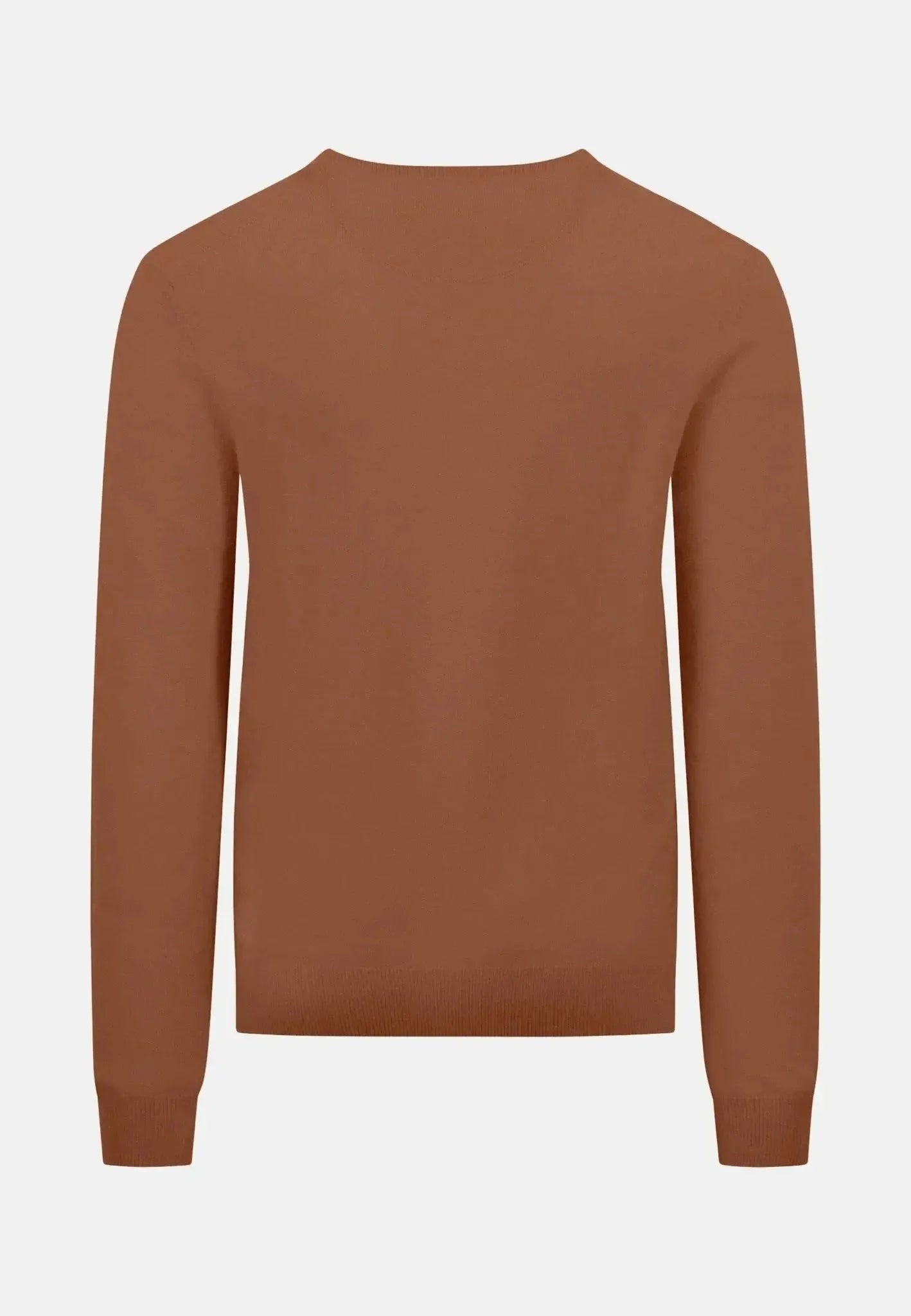 Fynch - Hatton Merino Cashmere Crewneck Knit Hazel - 1414800-804-S - northern threads uk