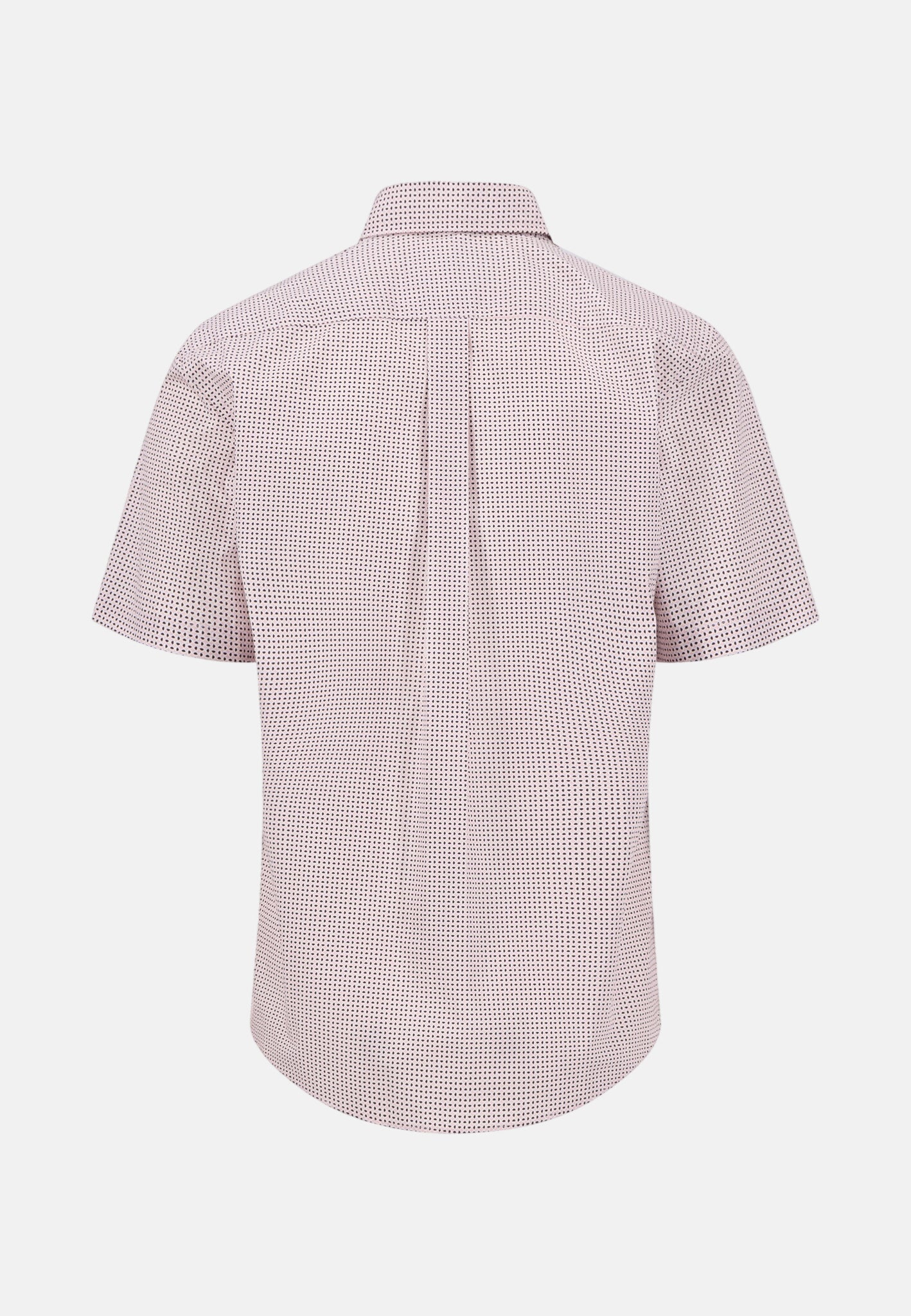 Fynch - Hatton Minimal Print Short Sleeved Shirt Magnolia - northern threads