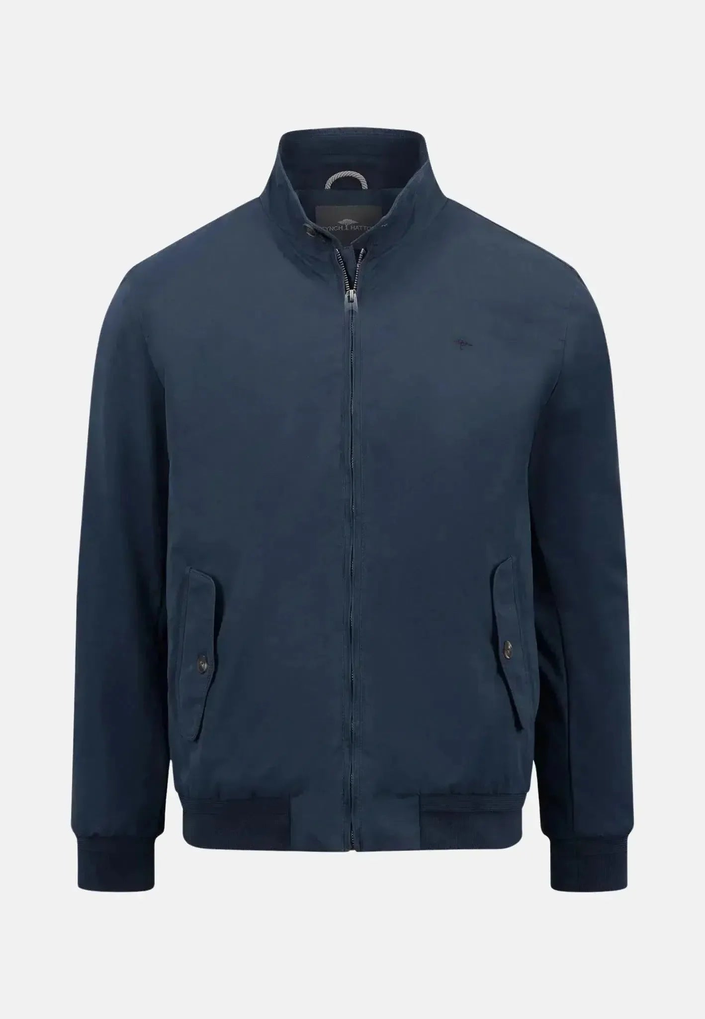 Fynch - Hatton Padded Harrington Jacket Dark Navy - 14142602-688-M - northern threads uk