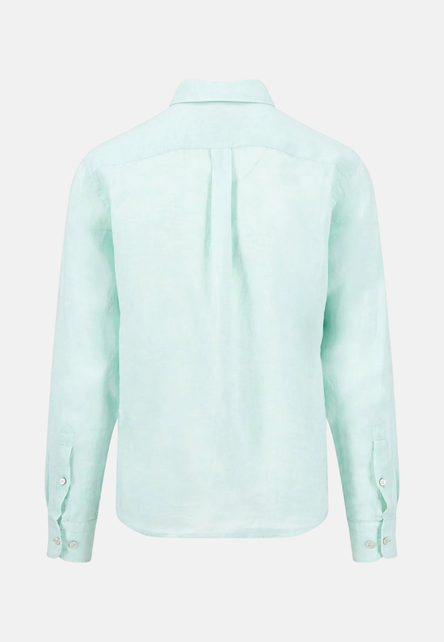 Fynch - Hatton Pure Linen Button Down Shirt Mint - northern threads