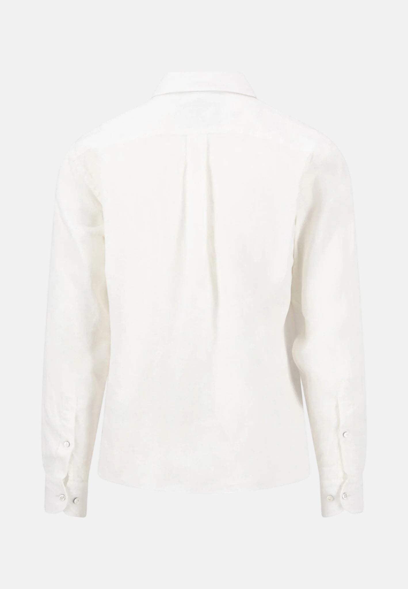 Fynch - Hatton Pure Linen Button Down Shirt White - northern threads