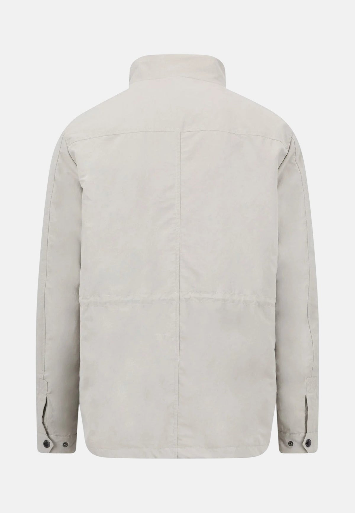 Fynch-Hatton Stand Collar Field Jacket Cement | Northern Threads Designer Menswear