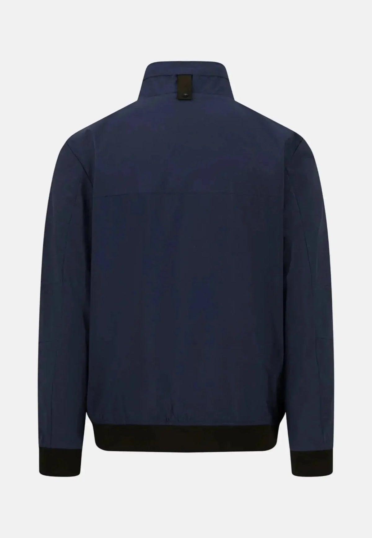 Fynch-Hatton Stand Collar Zipped Pocket Jacket Dark Navy | Northern Threads Designer Menswear