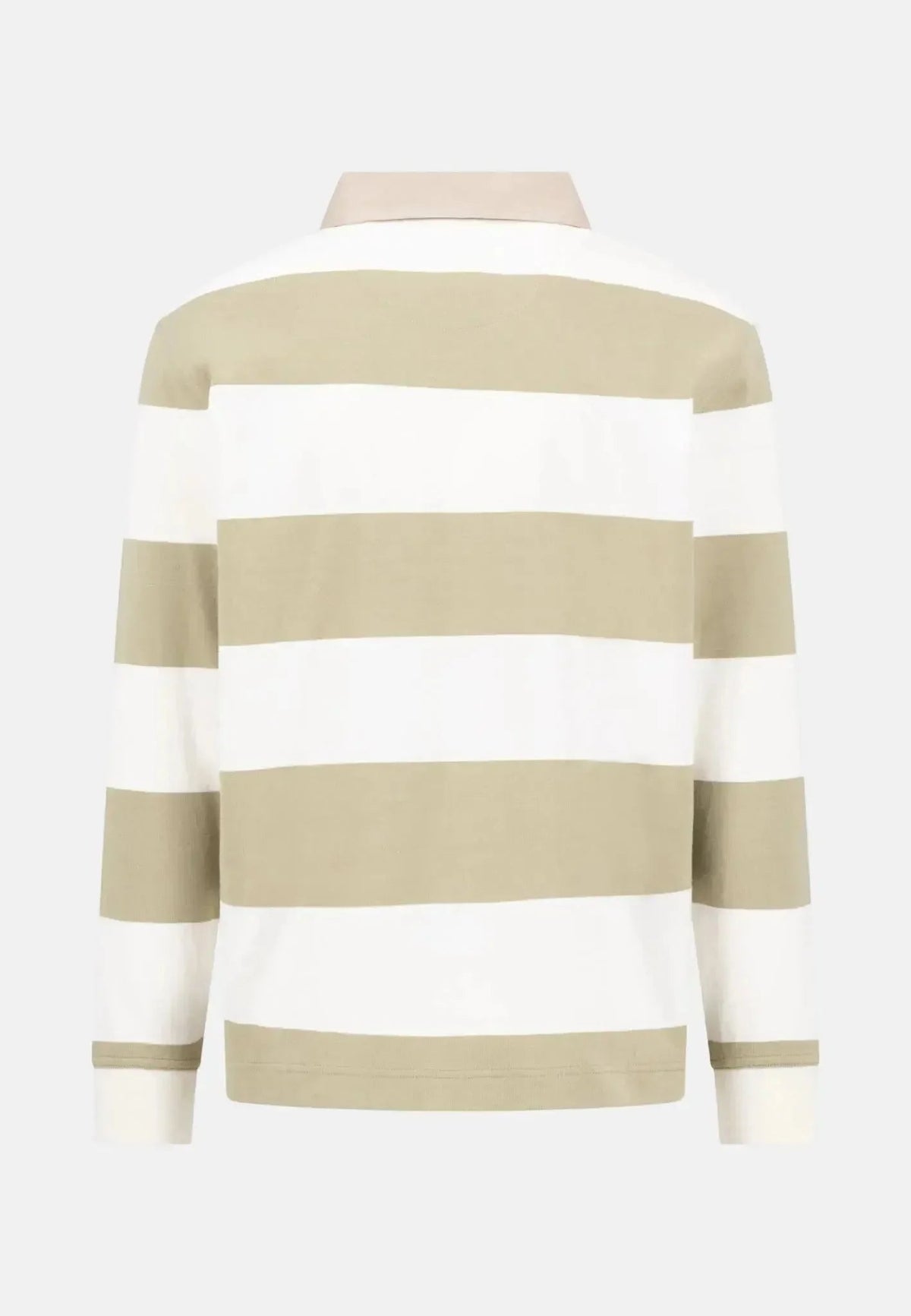 Fynch-Hatton Striped Rugby Shirt New Off White | Northern Threads Designer Menswear