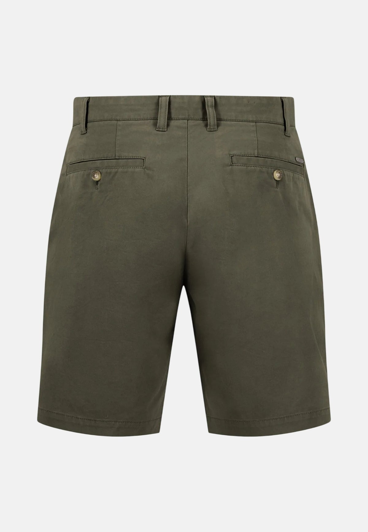 Fynch-Hatton Summer Stretch Bermuda Shorts Dark Khaki | Northern Threads Designer Menswear