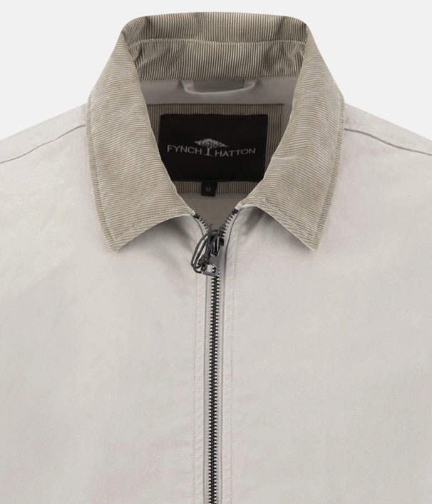 Fynch-Hatton Worker Jacket Cement | Northern Threads Designer Menswear