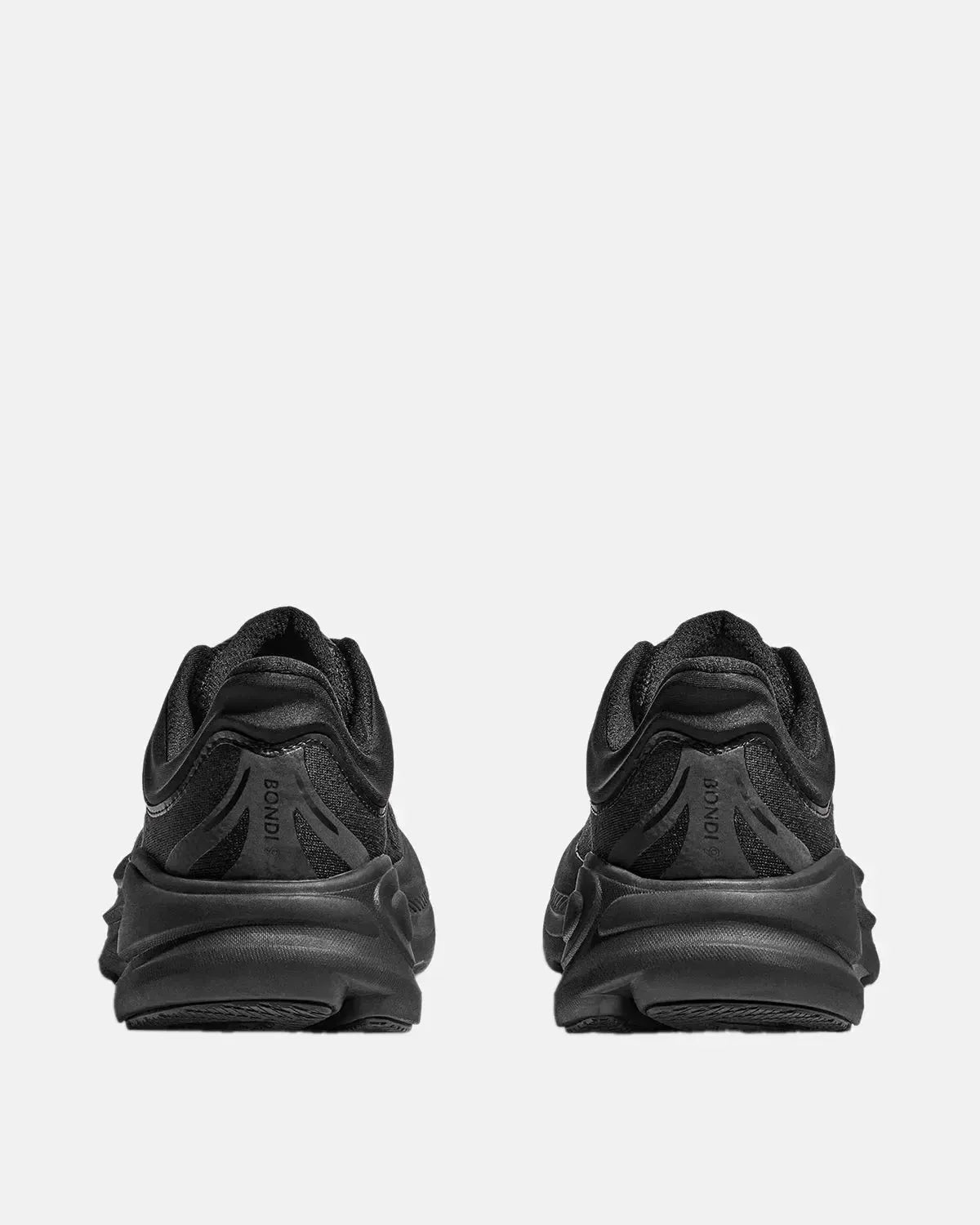 Hoka Bondi 9 Trainers Black Black | Northern Threads Designer Menswear