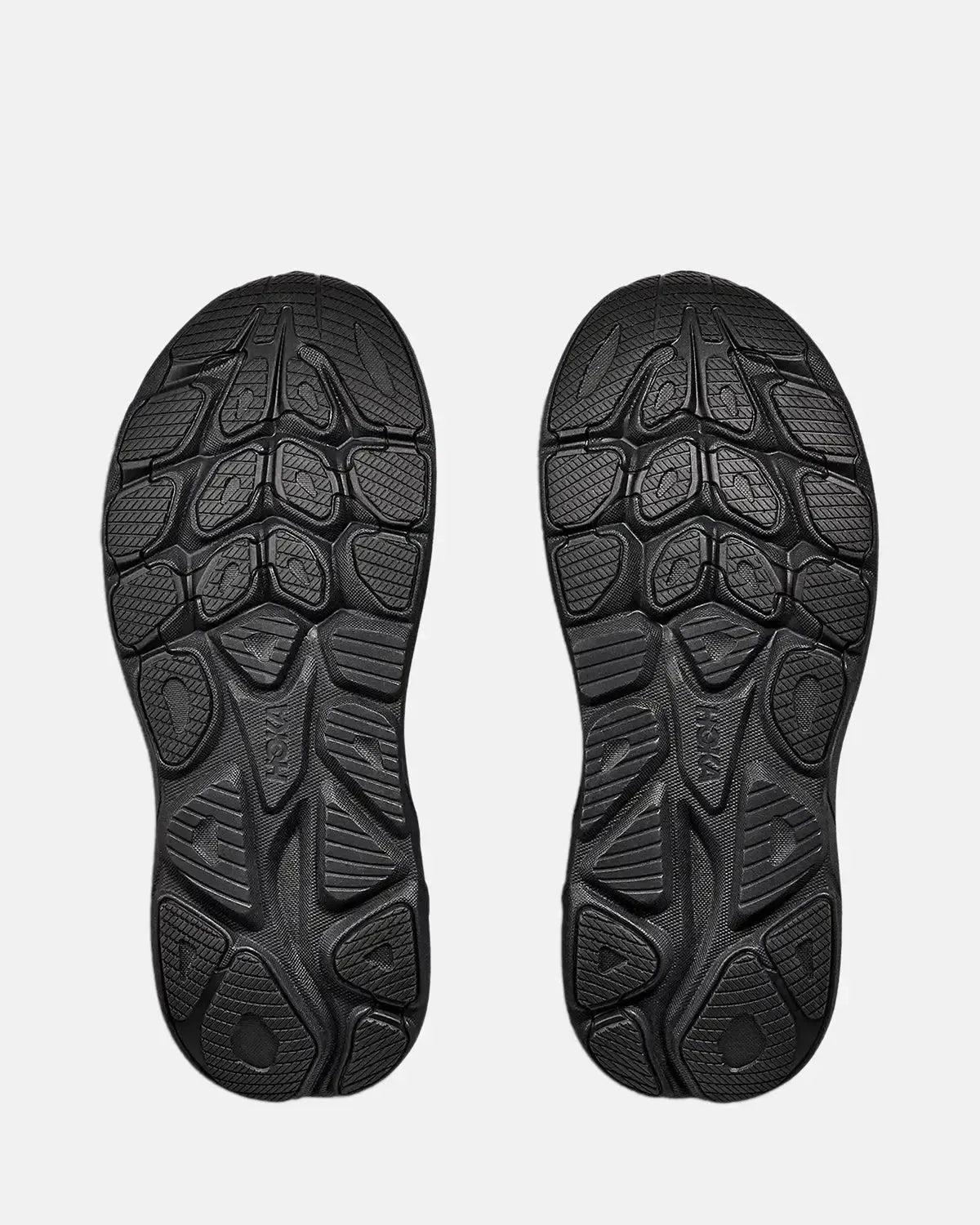 HOKA CLIFTON 10 TRAINERS BLACK BLACK - northern threads