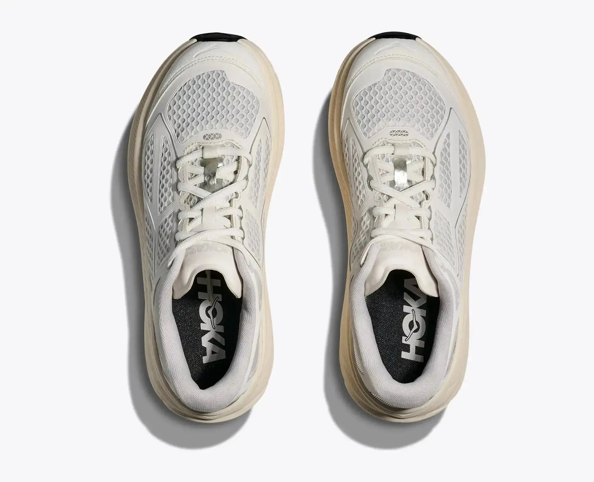 HOKA CLIFTON ONE 9 TRAINERS FROST COSMIC GREY - northern threads