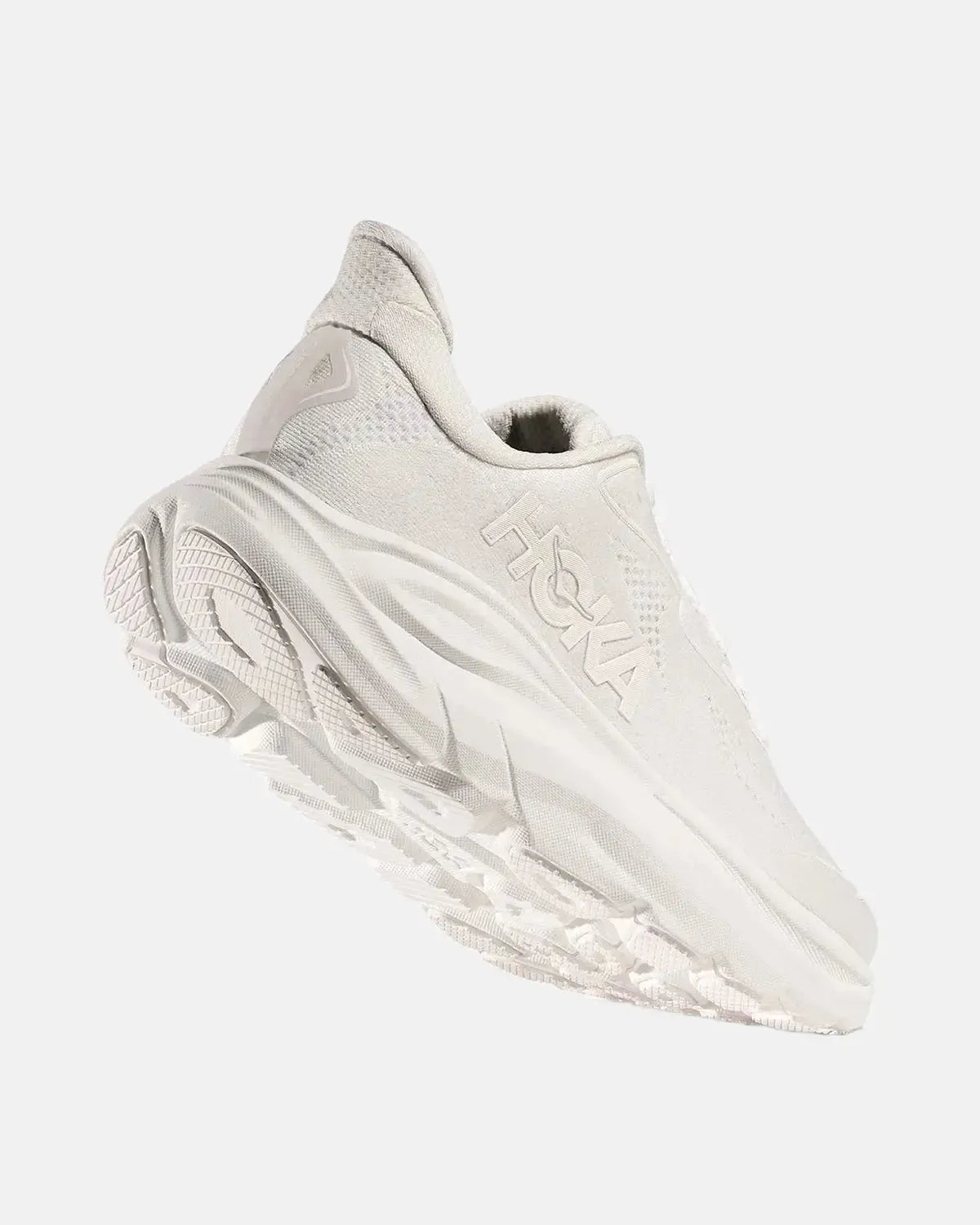 HOKA-HOKA CLIFTON 10 TRAINERS WHITE WHITE-NORTHERN THREADS DESIGNER MENSWEAR