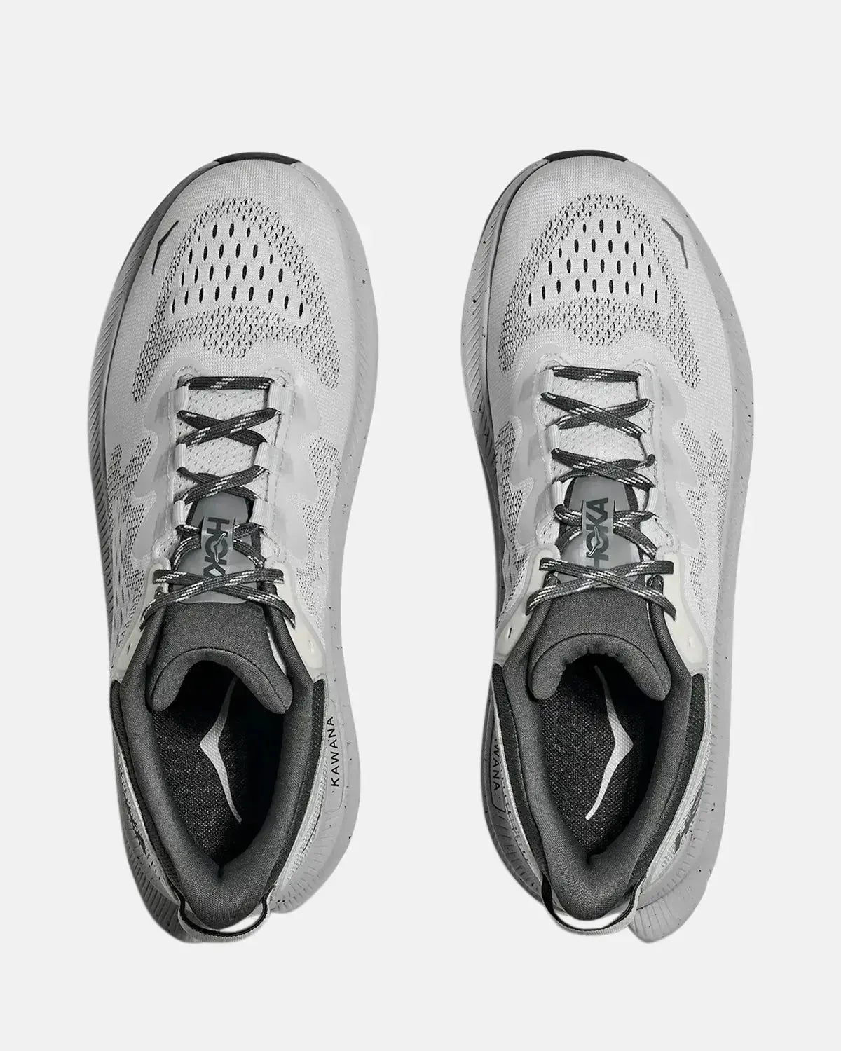 HOKA-HOKA KAWANA 2 TRAINERS COSMIC GREY STARDUST-NORTHERN THREADS DESIGNER MENSWEAR