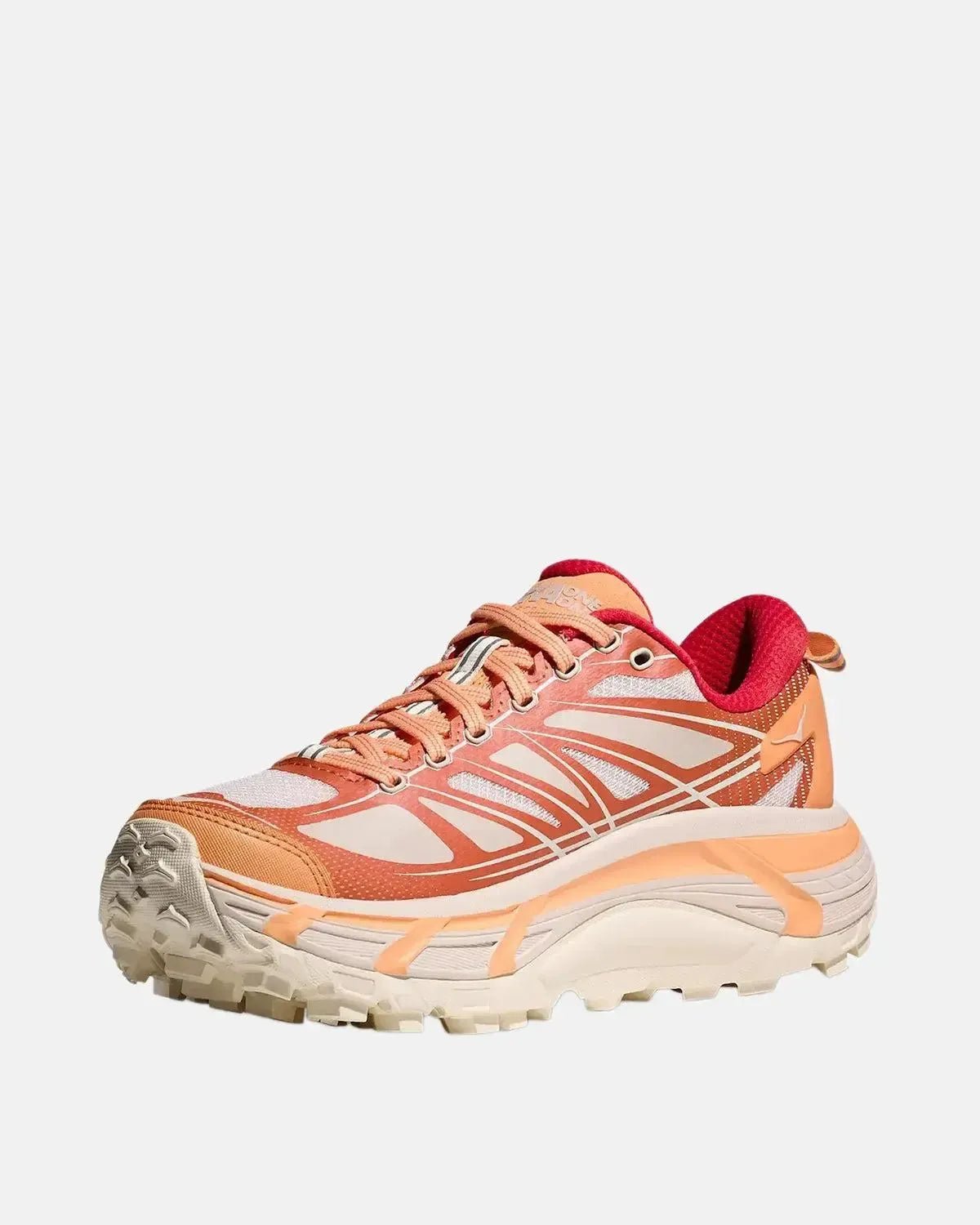 HOKA MUFATE SPEED 2 TRAINERS PALE TANGERINE EMBER - northern threads