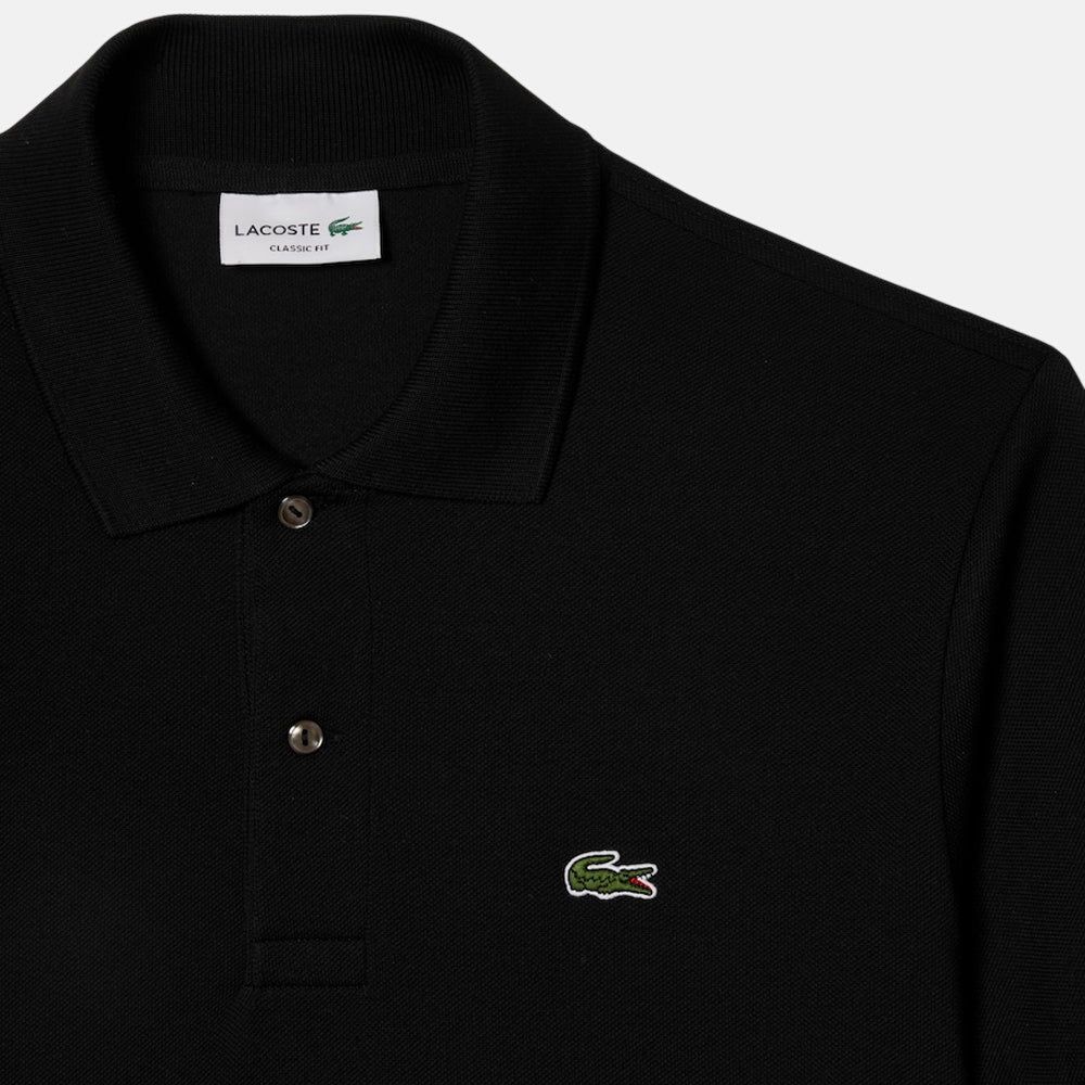 Lacoste Classic Fit Polo Shirt Black | Northern Threads Designer Menswear
