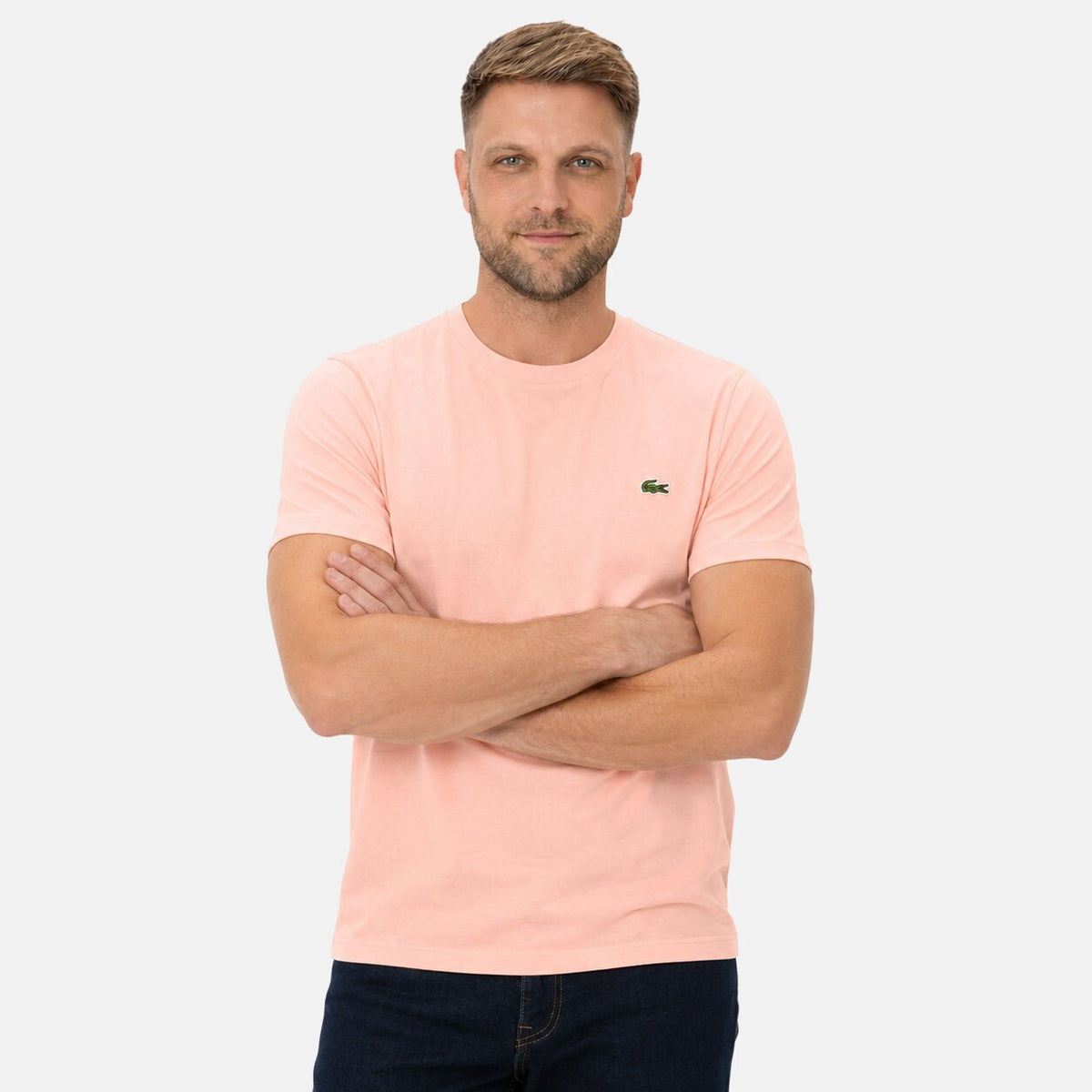 Lacoste Cotton Pima Crew Neck T-Shirt Miami | Northern Threads Designer Menswear