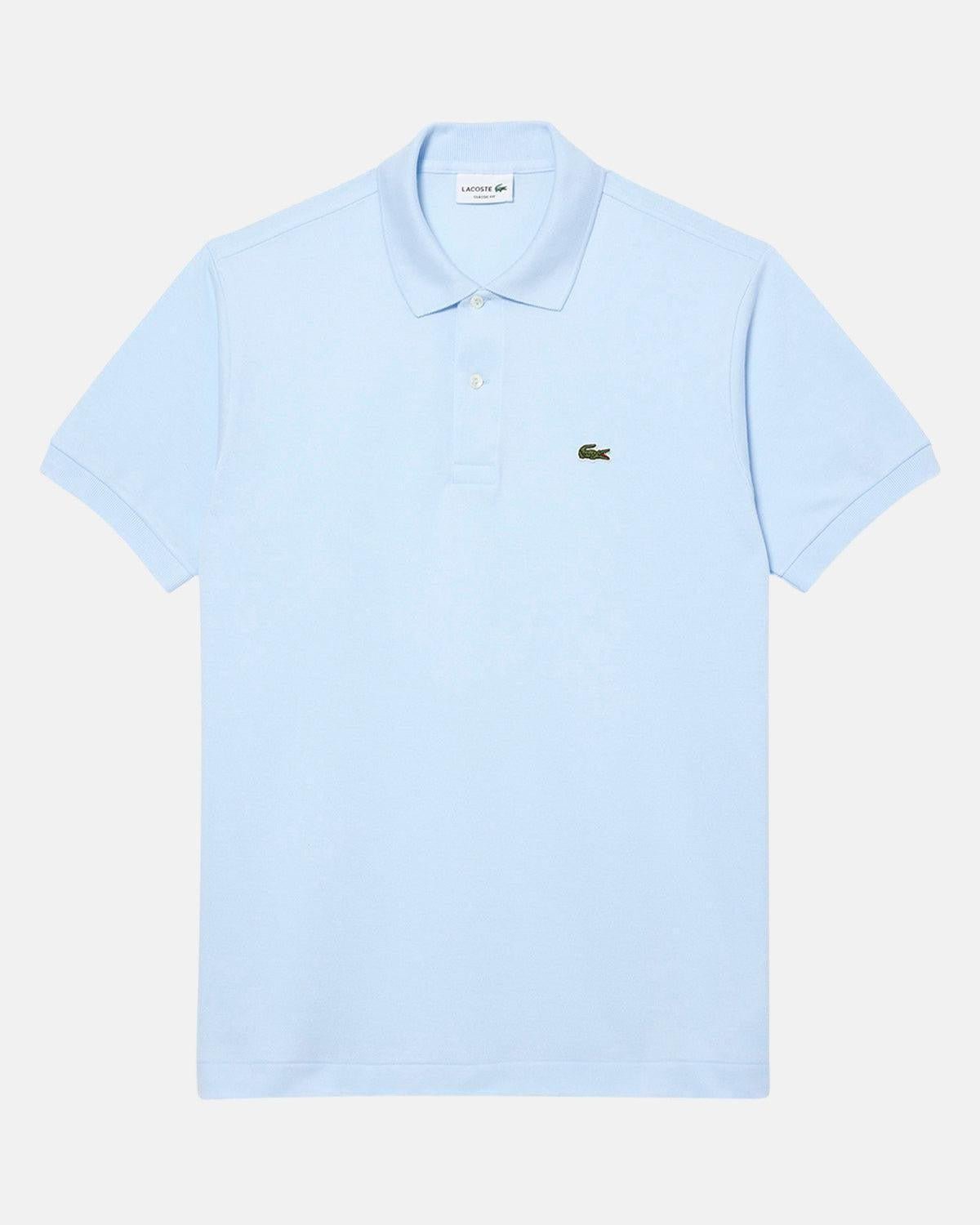 LACOSTE ORIGINAL L.12.12 POLO SHIRT LIGHT BLUE - LACOSTE-L12.12-T01-S 3 - northern threads uk
