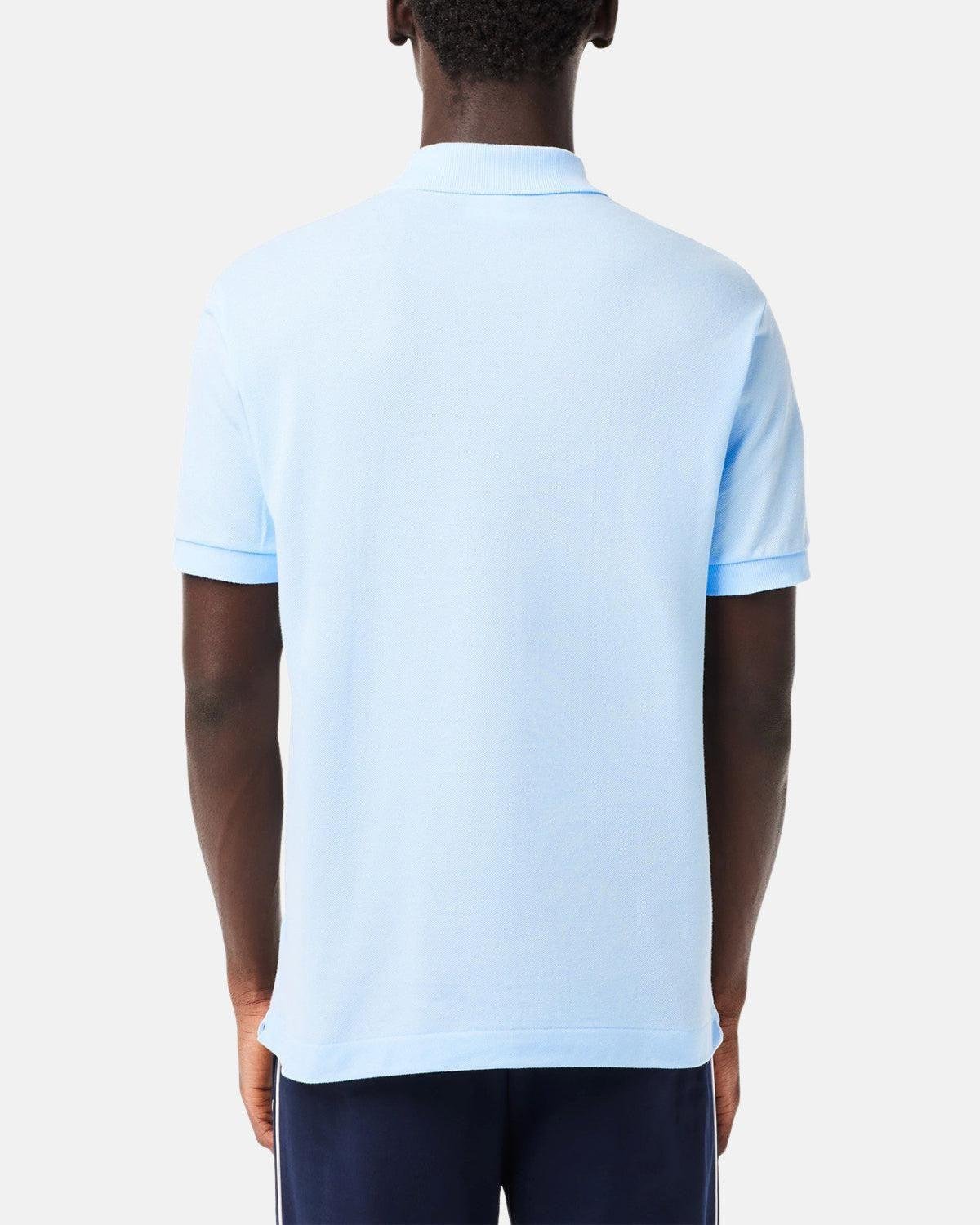LACOSTE ORIGINAL L.12.12 POLO SHIRT LIGHT BLUE - LACOSTE-L12.12-T01-S 3 - northern threads uk