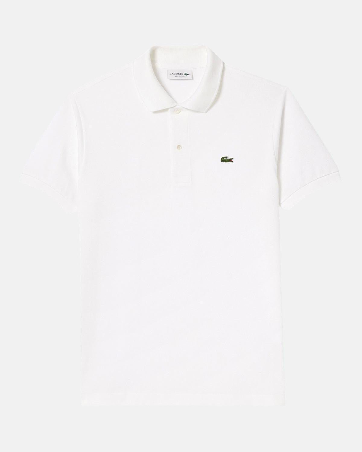 LACOSTE ORIGINAL L.12.12 POLO SHIRT WHITE - LACOSTE-L12.12-001-S 3 - northern threads uk