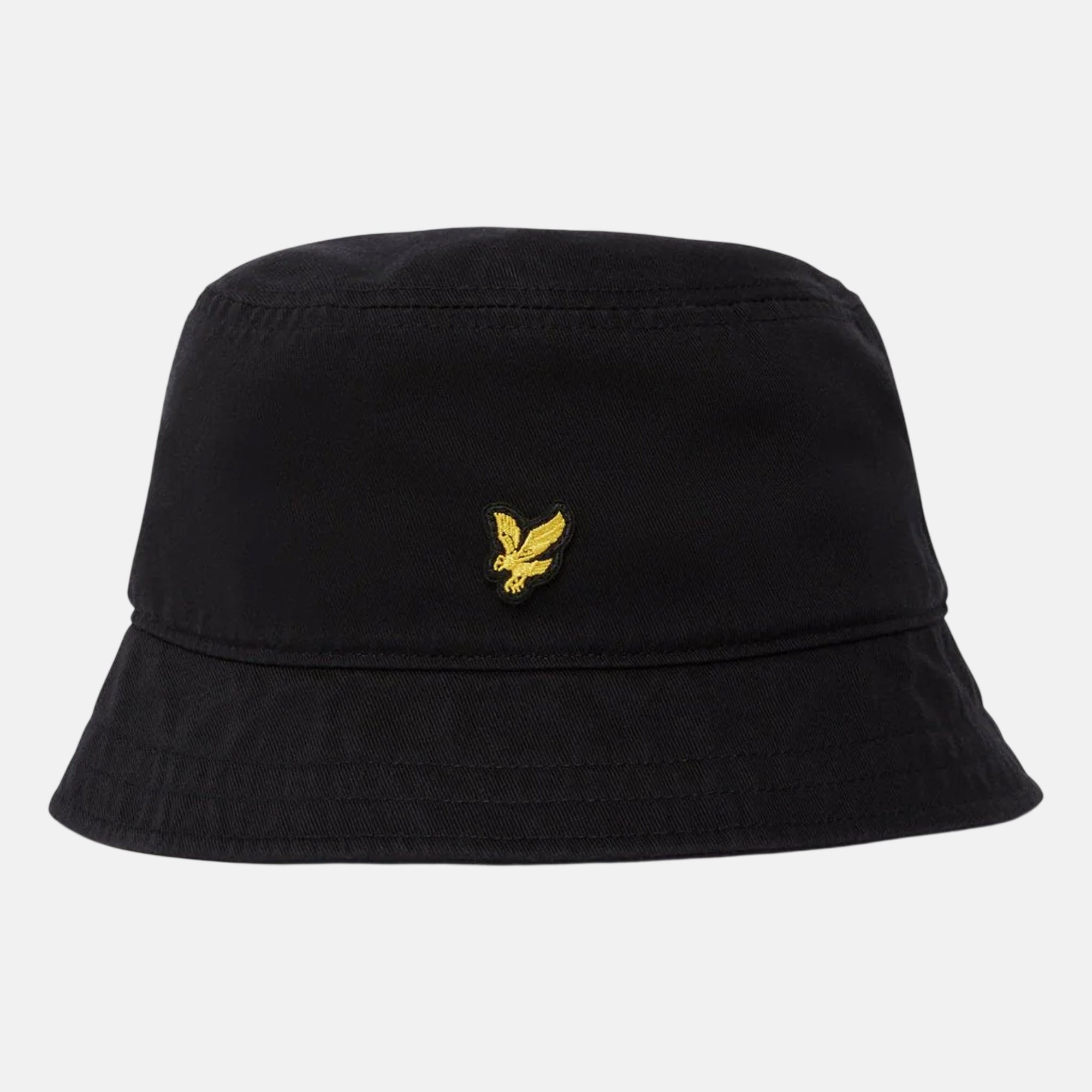 Lyle & Scott Bucket Hat Jet Black - SPR1218-One size - northern threads uk