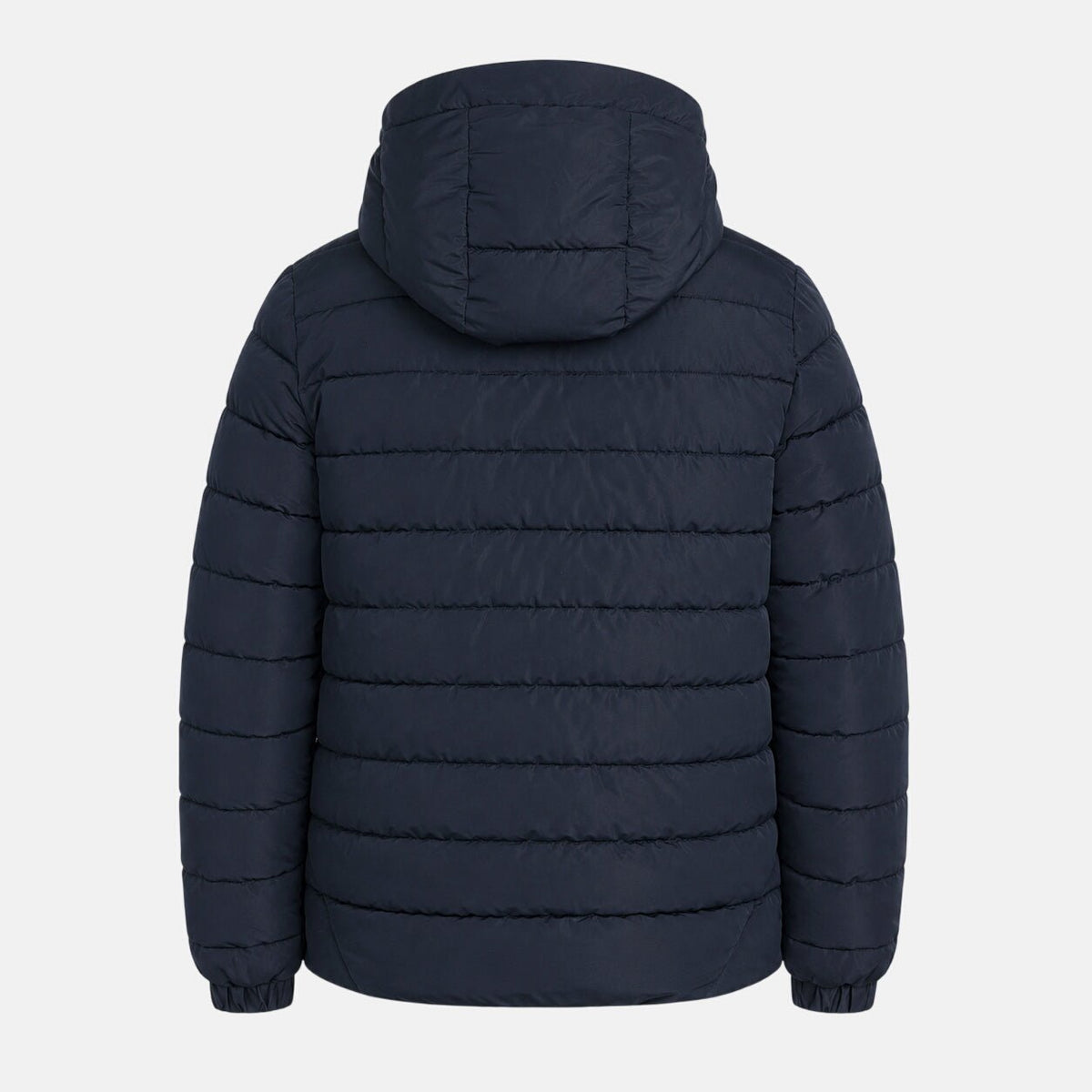 Lyle & Scott Hooded Quilted Jacket Dark Navy | Northern Threads Designer Menswear
