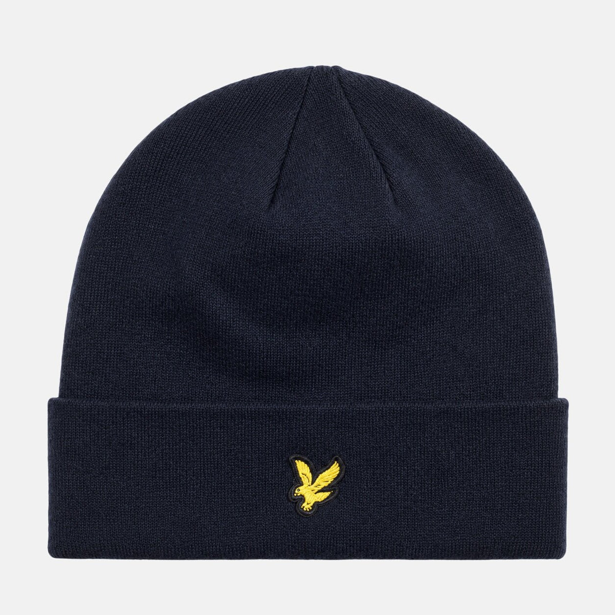 Lyle & Scott Merino Beanie Hat Dark Navy | Northern Threads Designer Menswear