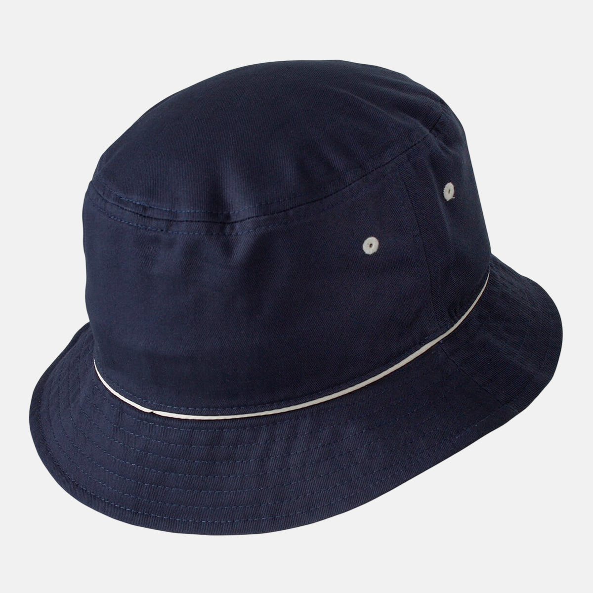 Lyle & Scott Piped Bucket Hat Dark Navy | Northern Threads Designer Menswear