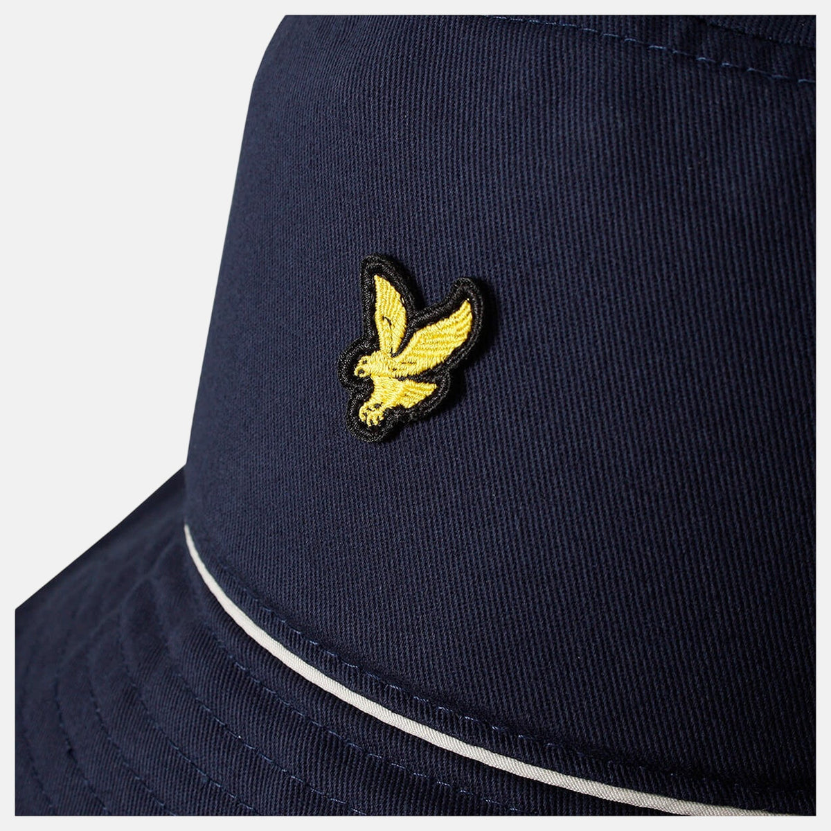 Lyle & Scott Piped Bucket Hat Dark Navy | Northern Threads Designer Menswear