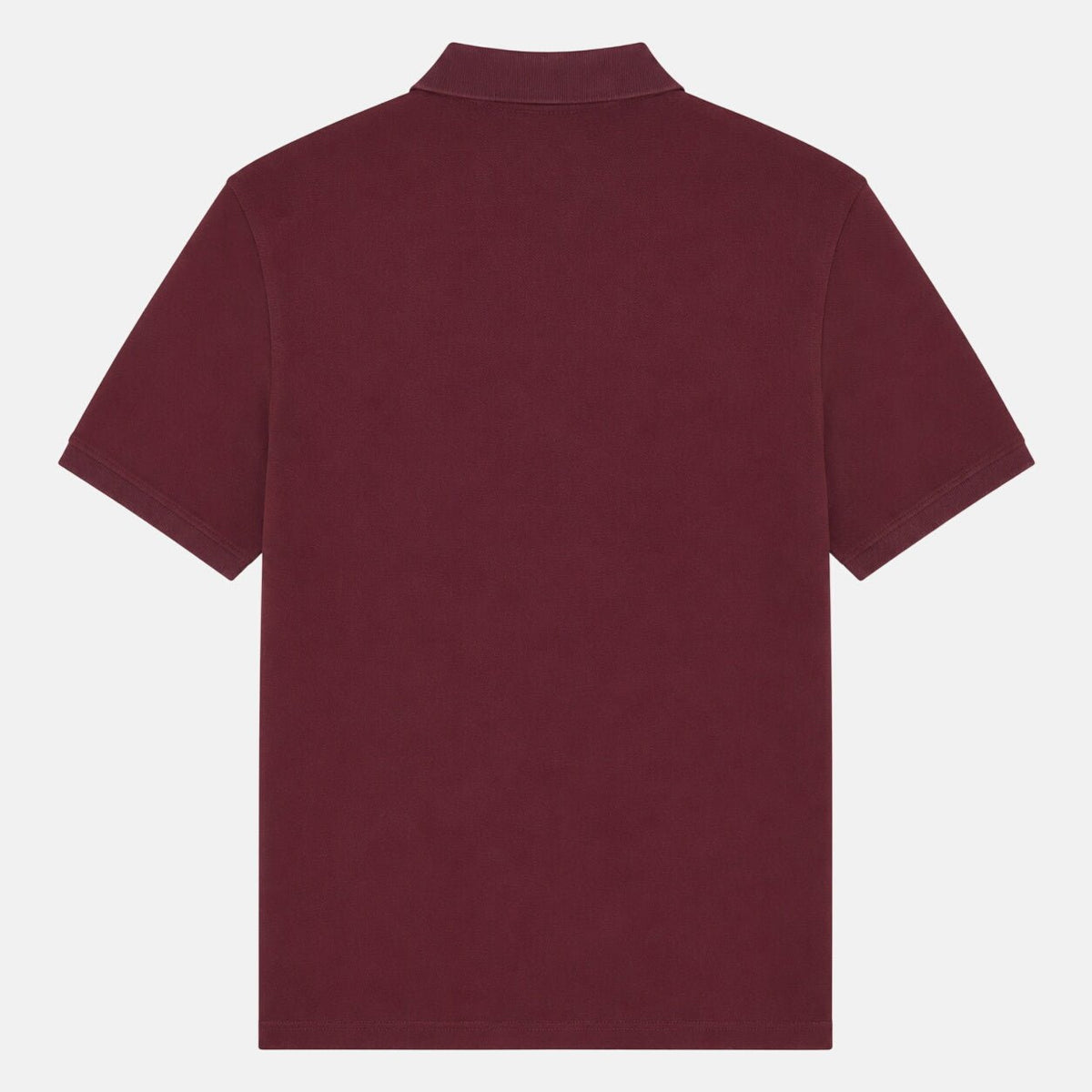 Lyle & Scott Plain Polo Shirt Burgundy | Northern Threads Designer Menswear