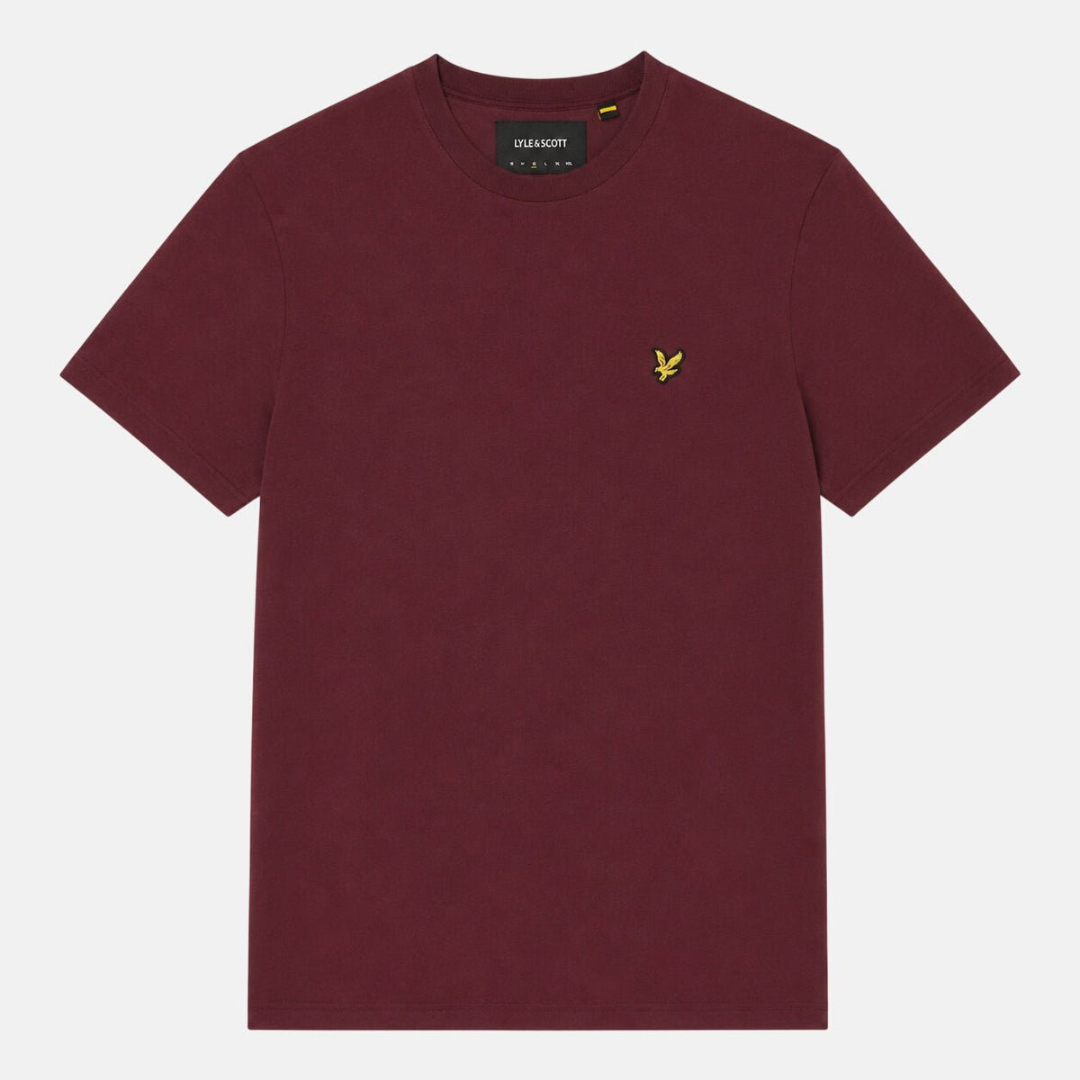 Lyle & Scott Plain T-Shirt Burgundy | Northern Threads Designer Menswear