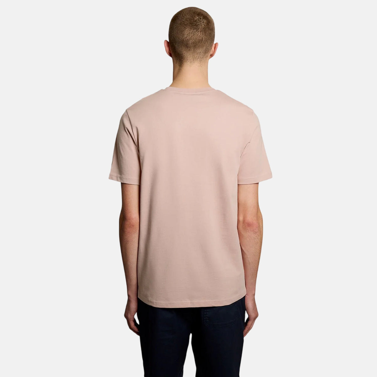 Lyle & Scott Plain T-Shirt Pink Grapefruit | Northern Threads Designer Menswear