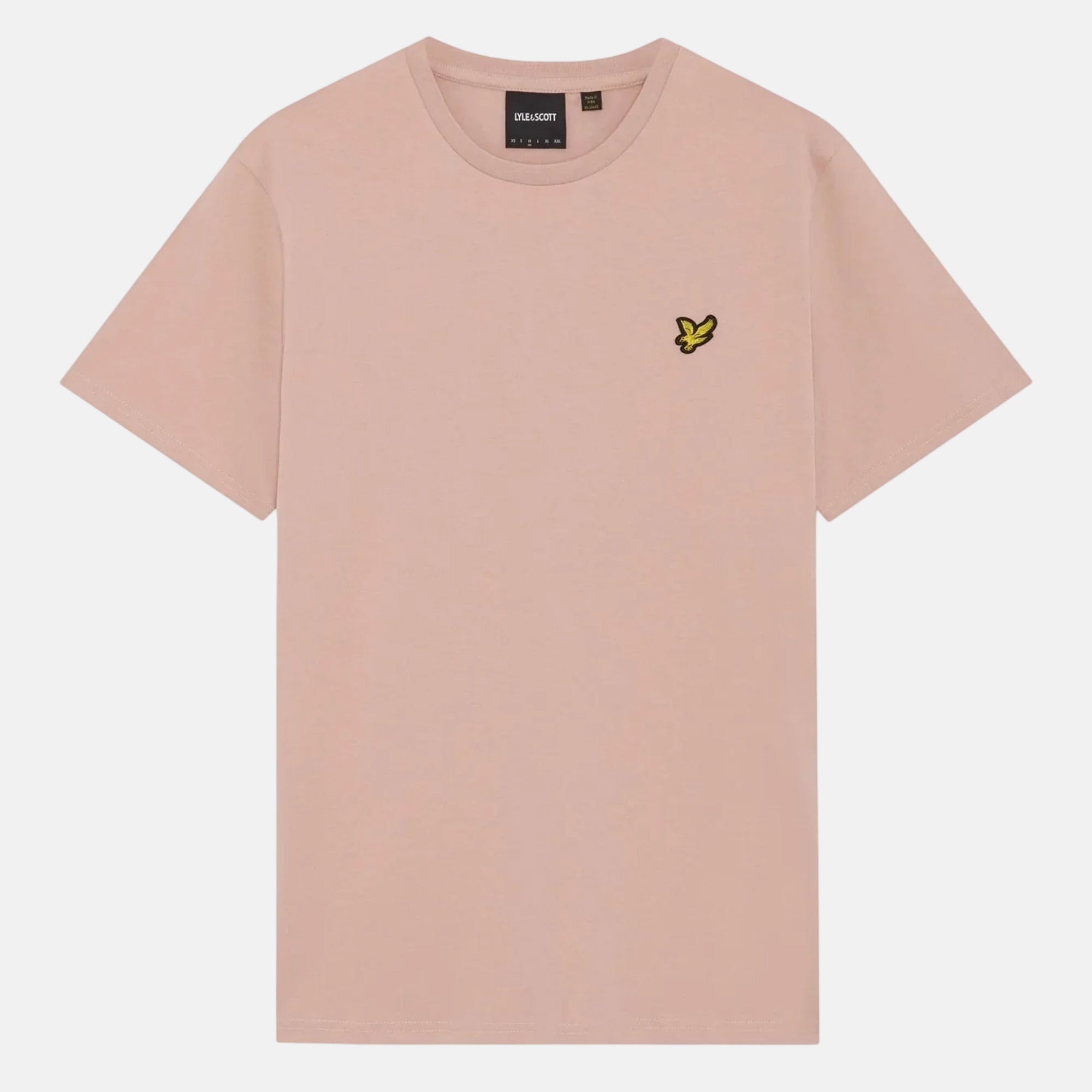 Lyle & Scott Plain T-Shirt Pink Grapefruit - SPR1215-M - northern threads uk