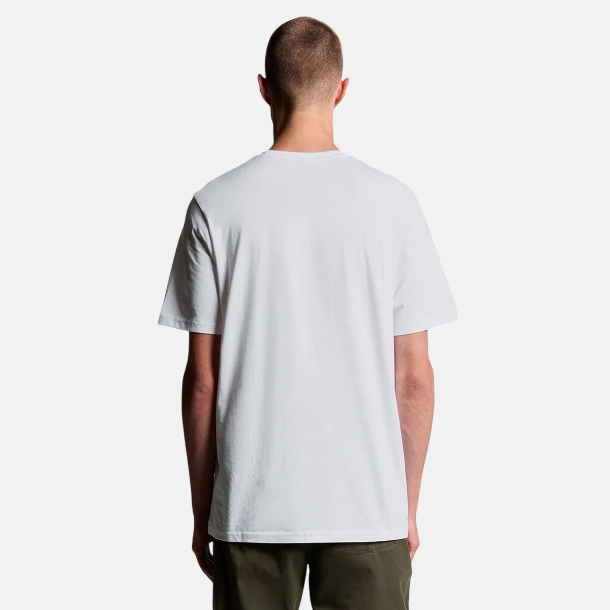 Lyle & Scott Plain T-Shirt White | Northern Threads Designer Menswear