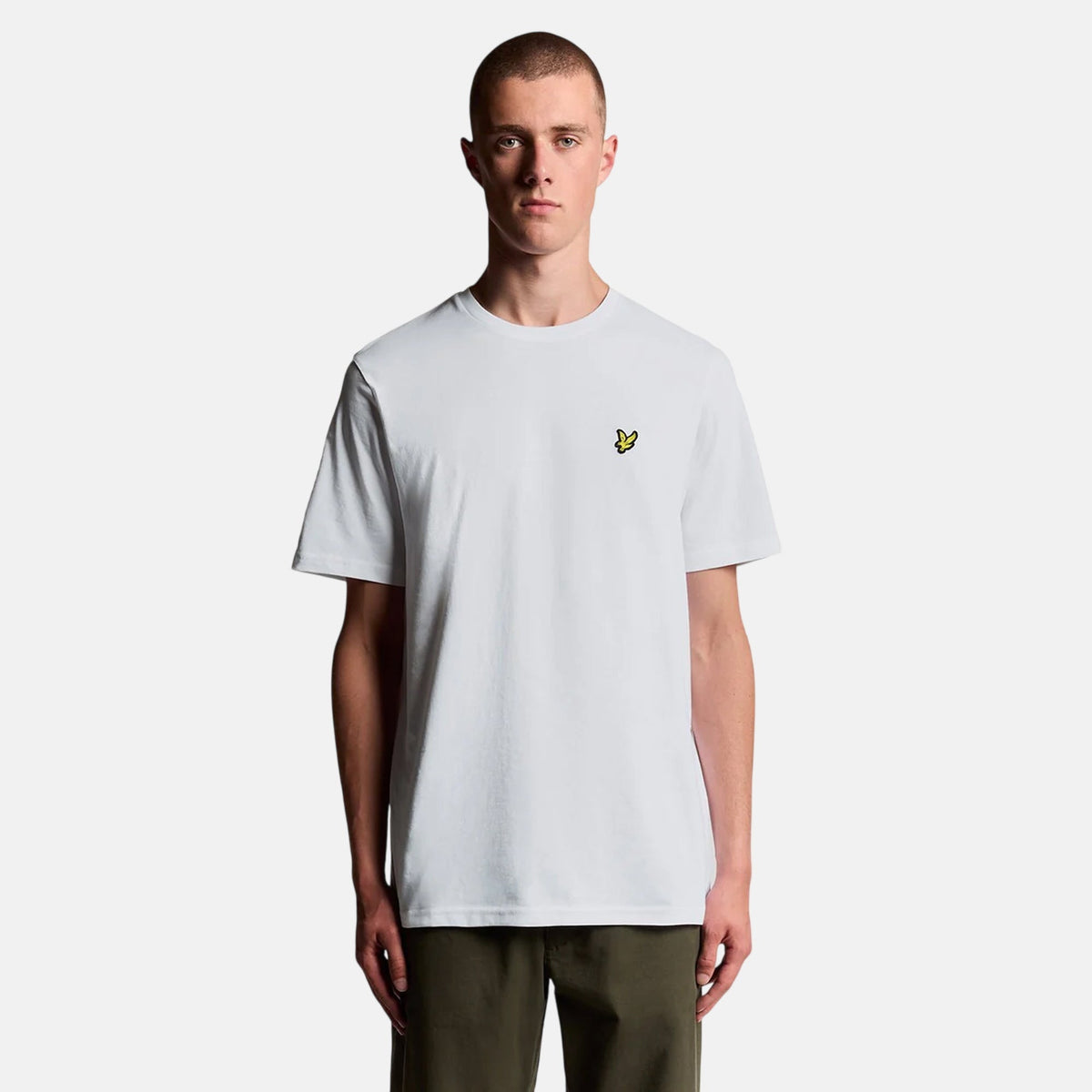 Lyle & Scott Plain T-Shirt White | Northern Threads Designer Menswear