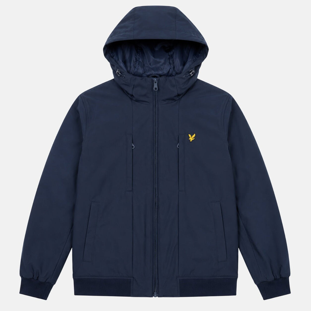Lyle & Scott Wadded Softshell Jacket Dark Navy | Northern Threads Designer Menswear