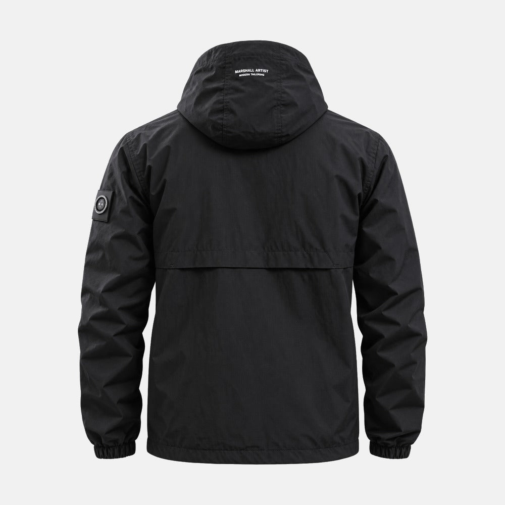 Marshall Artist Alpha Jacket Black | Northern Threads Designer Menswear