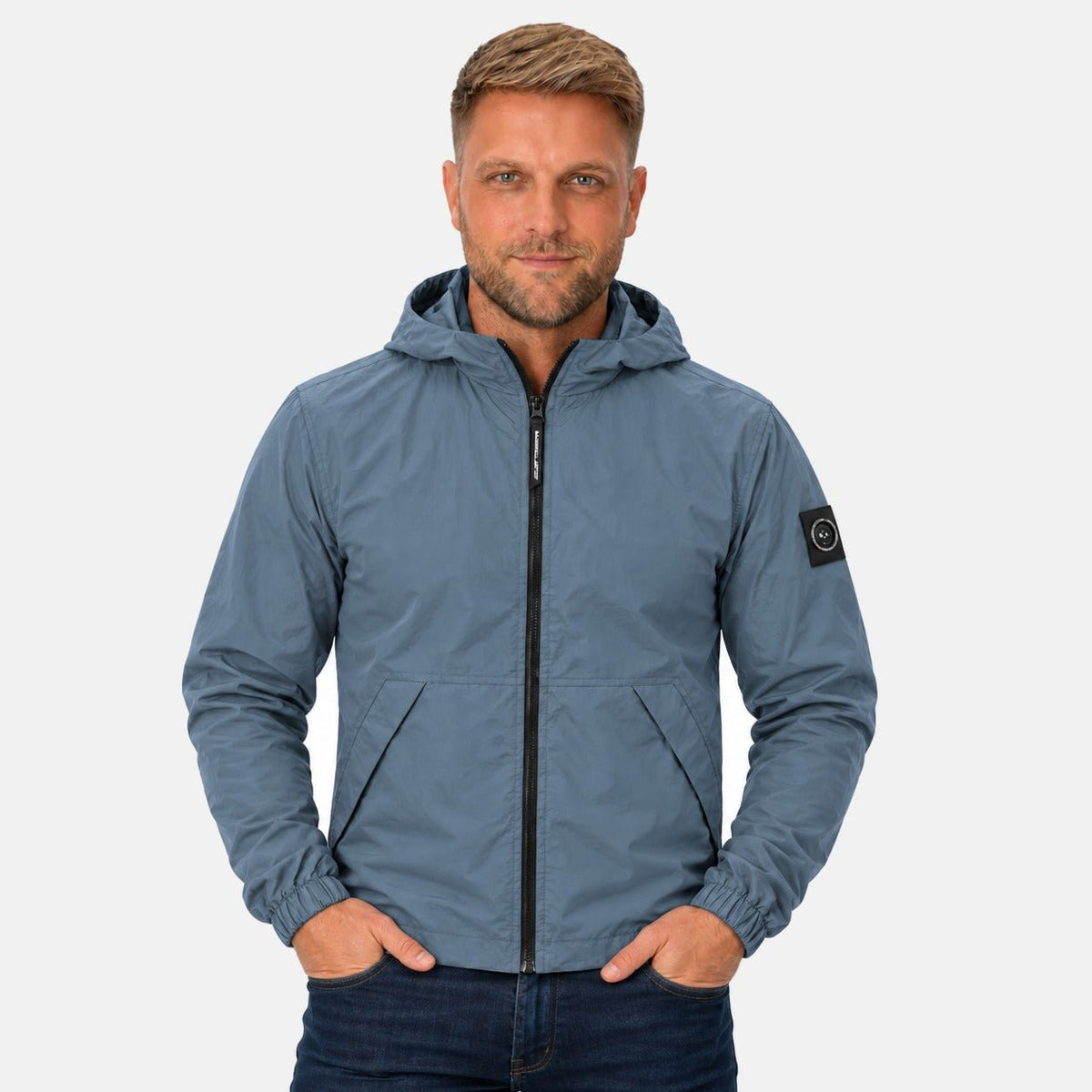 Marshall Artist Alpha Jacket Storm Grey | Northern Threads Designer Menswear
