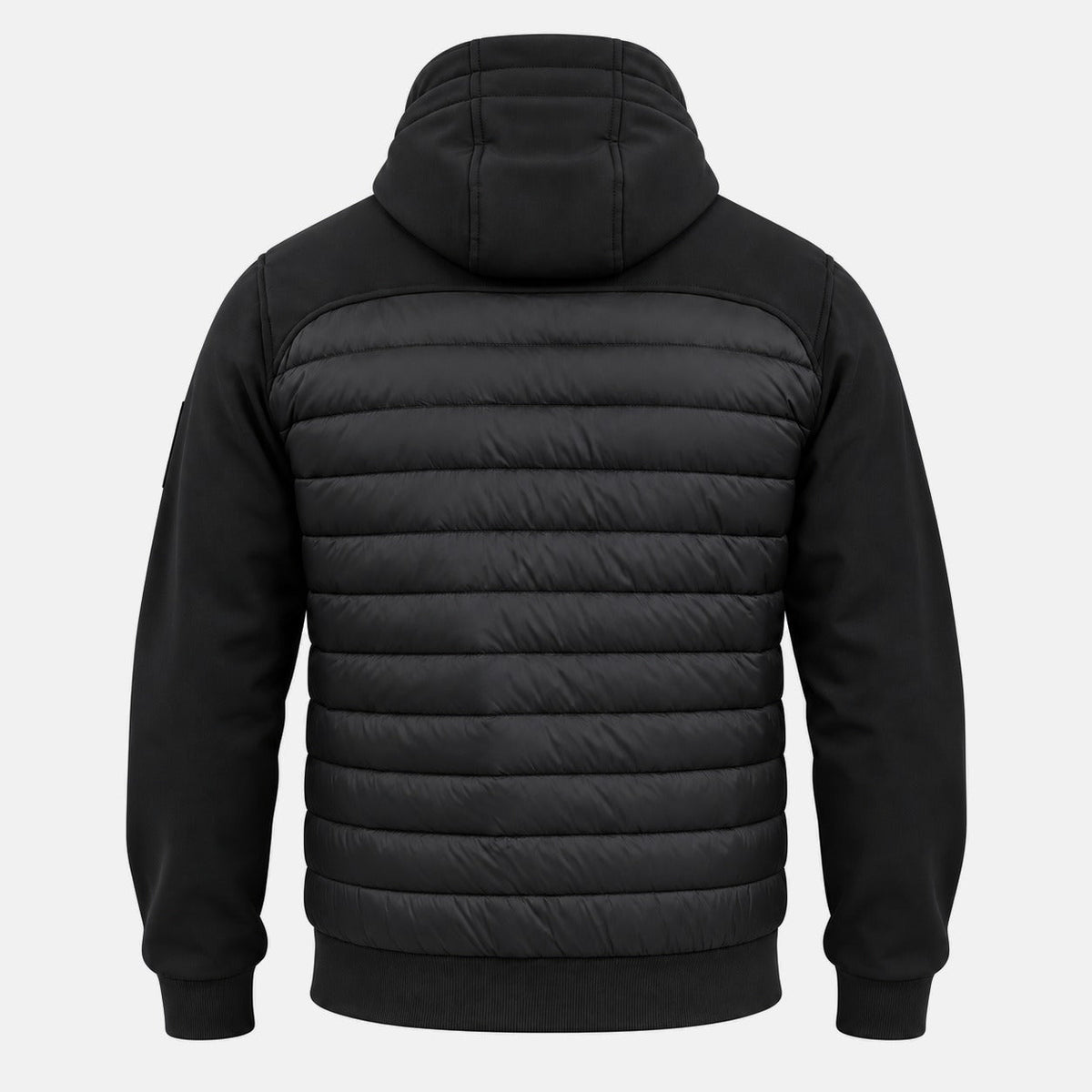 Marshall Artist Avondale Hybrid Jacket Black | Northern Threads Designer Menswear