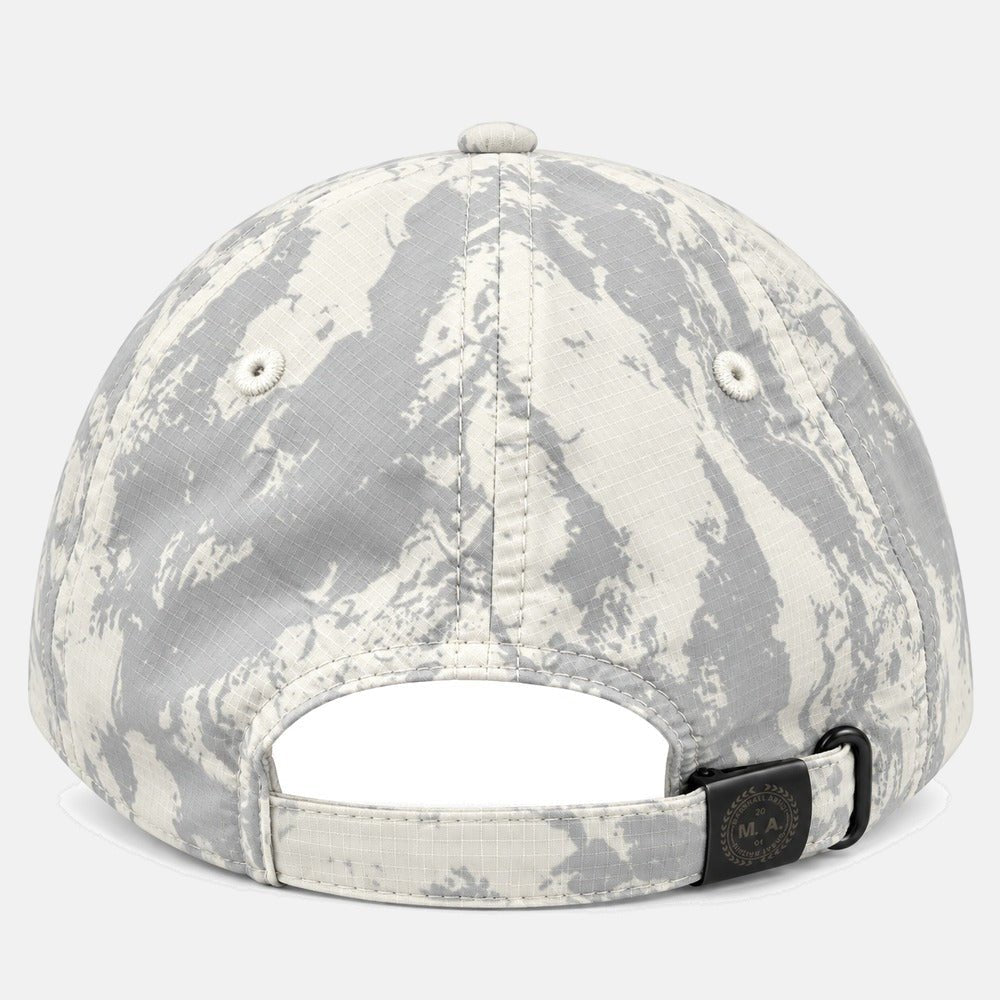 Marshall Artist Camo Nylon Ripstop Cap White Camo | Northern Threads Designer Menswear