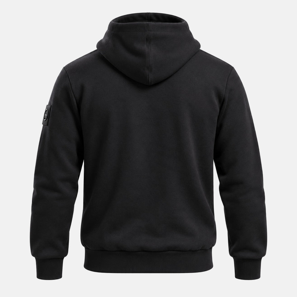 Marshall Artist Centro 1/4 Zip Hooded Sweatshirt Black | Northern Threads Designer Menswear