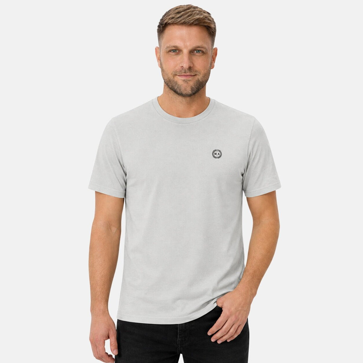 Marshall Artist Delta T-Shirt Wolf Grey | Northern Threads Designer Menswear