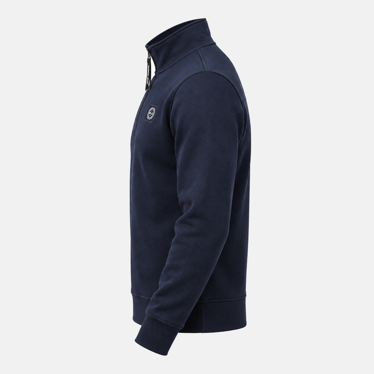 Marshall Artist Marchio 1/4 Zip Sweatshirt Navy | Northern Threads Designer Menswear