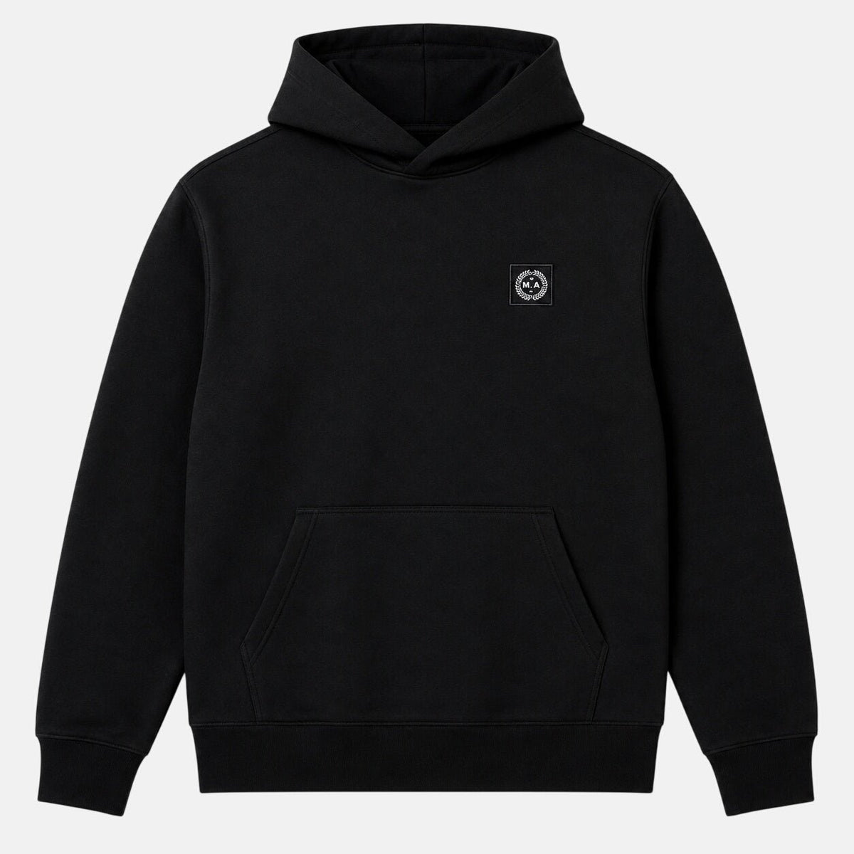 Marshall Artist Marchio Hoodie Black | Northern Threads Designer Menswear