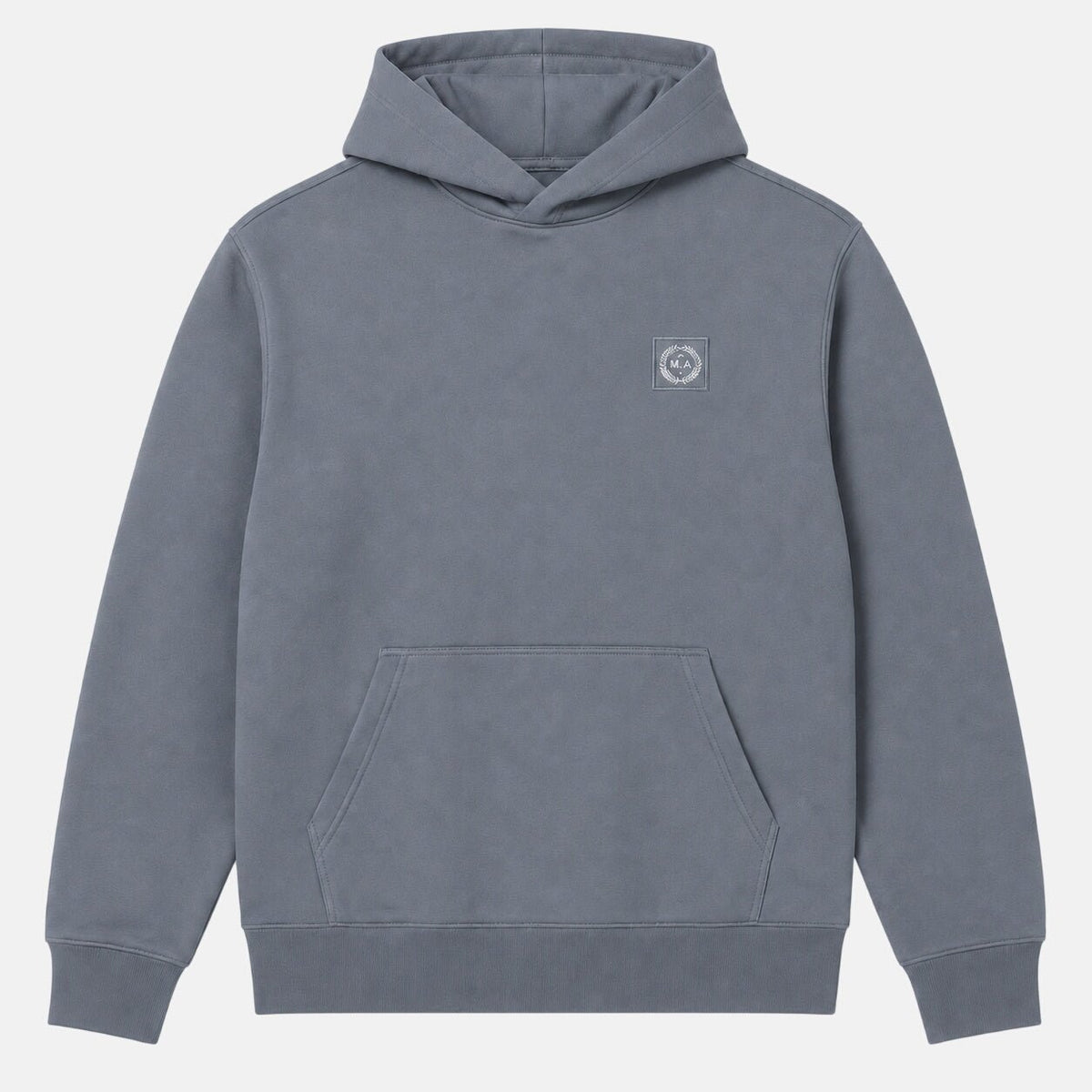 Marshall Artist Marchio Hoodie Storm Grey | Northern Threads Designer Menswear