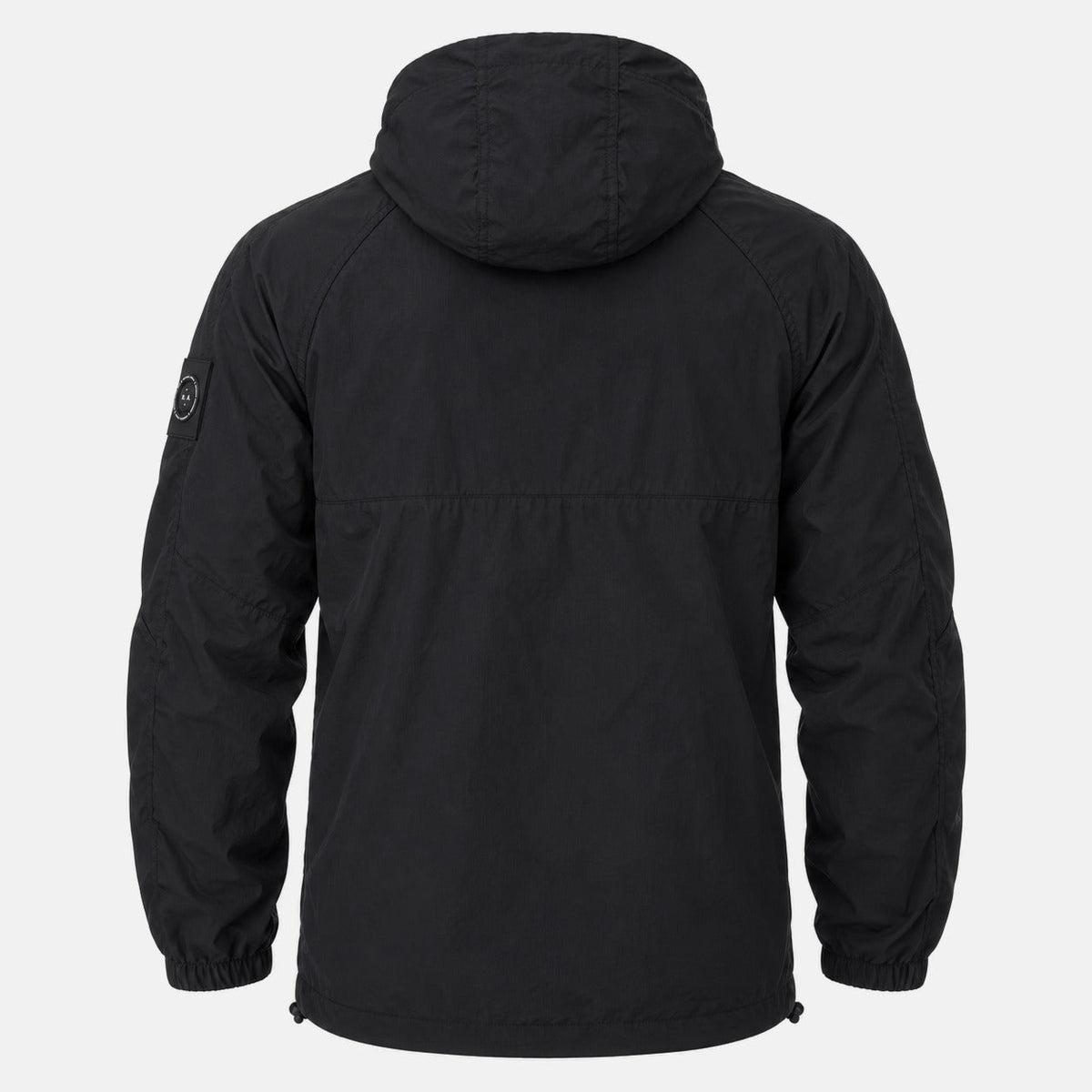 Marshall Artist Sefton 1/4 Zip Jacket Black | Northern Threads Designer Menswear