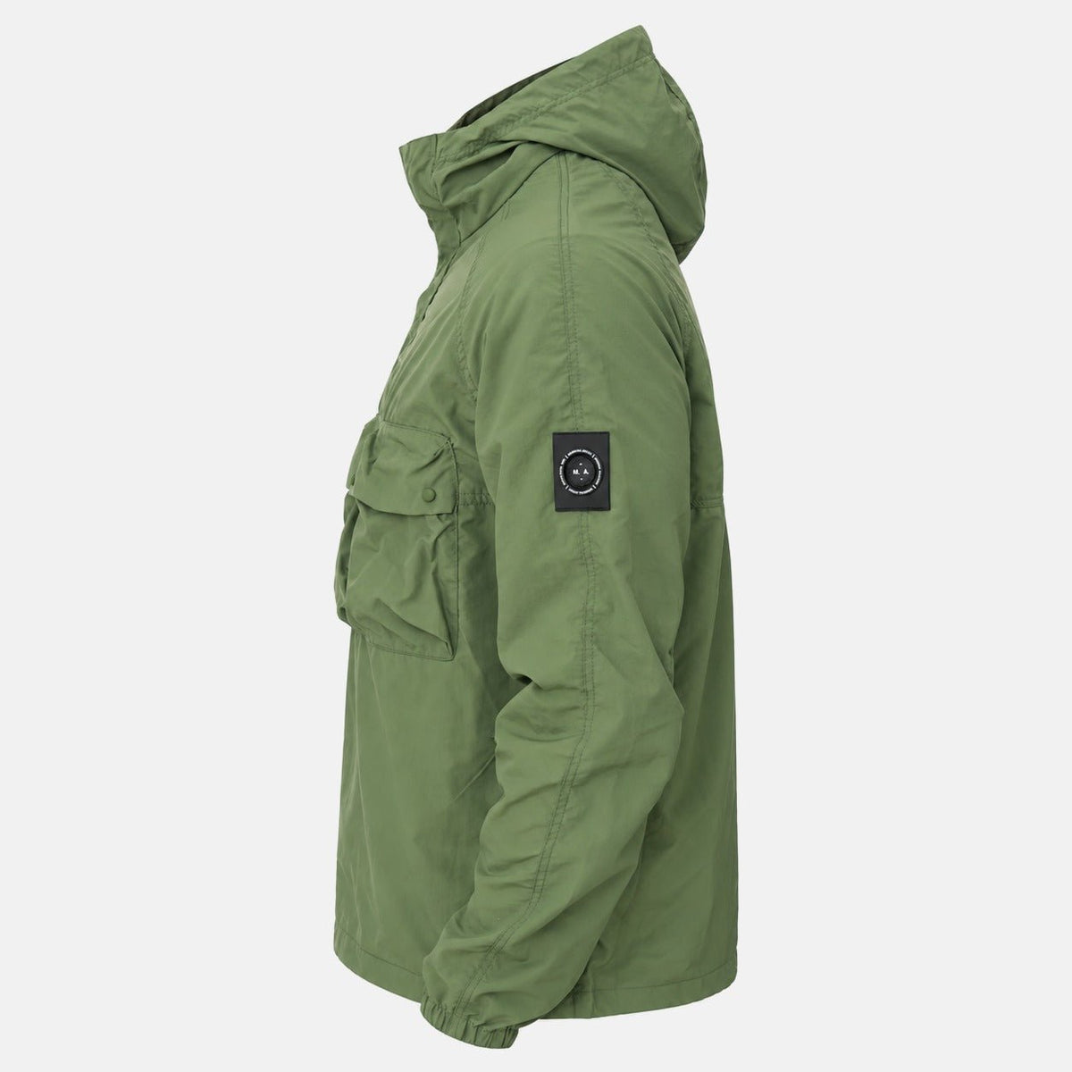 Marshall Artist Sefton 1/4 Zip Jacket Khaki | Northern Threads Designer Menswear