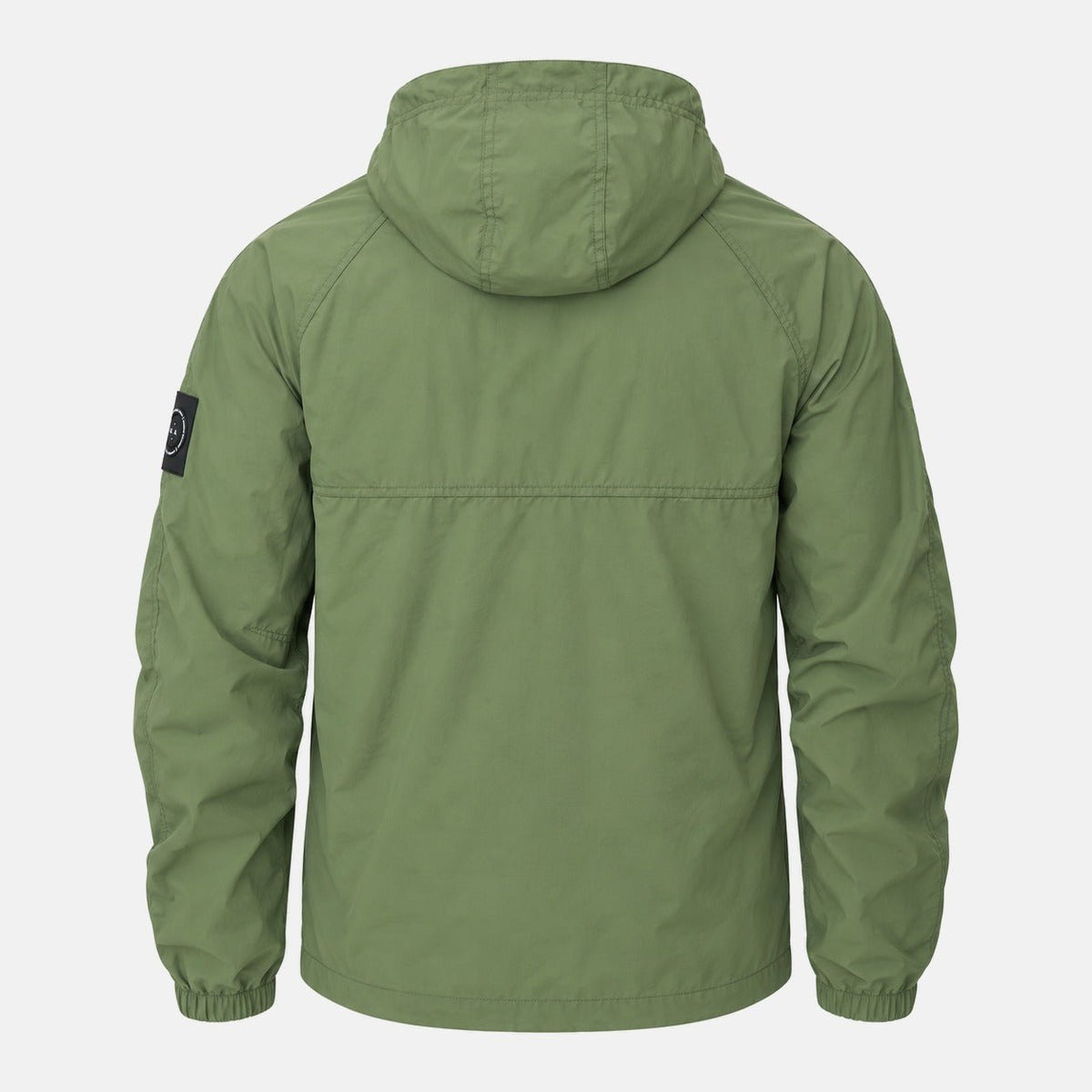 Marshall Artist Sefton 1/4 Zip Jacket Khaki | Northern Threads Designer Menswear