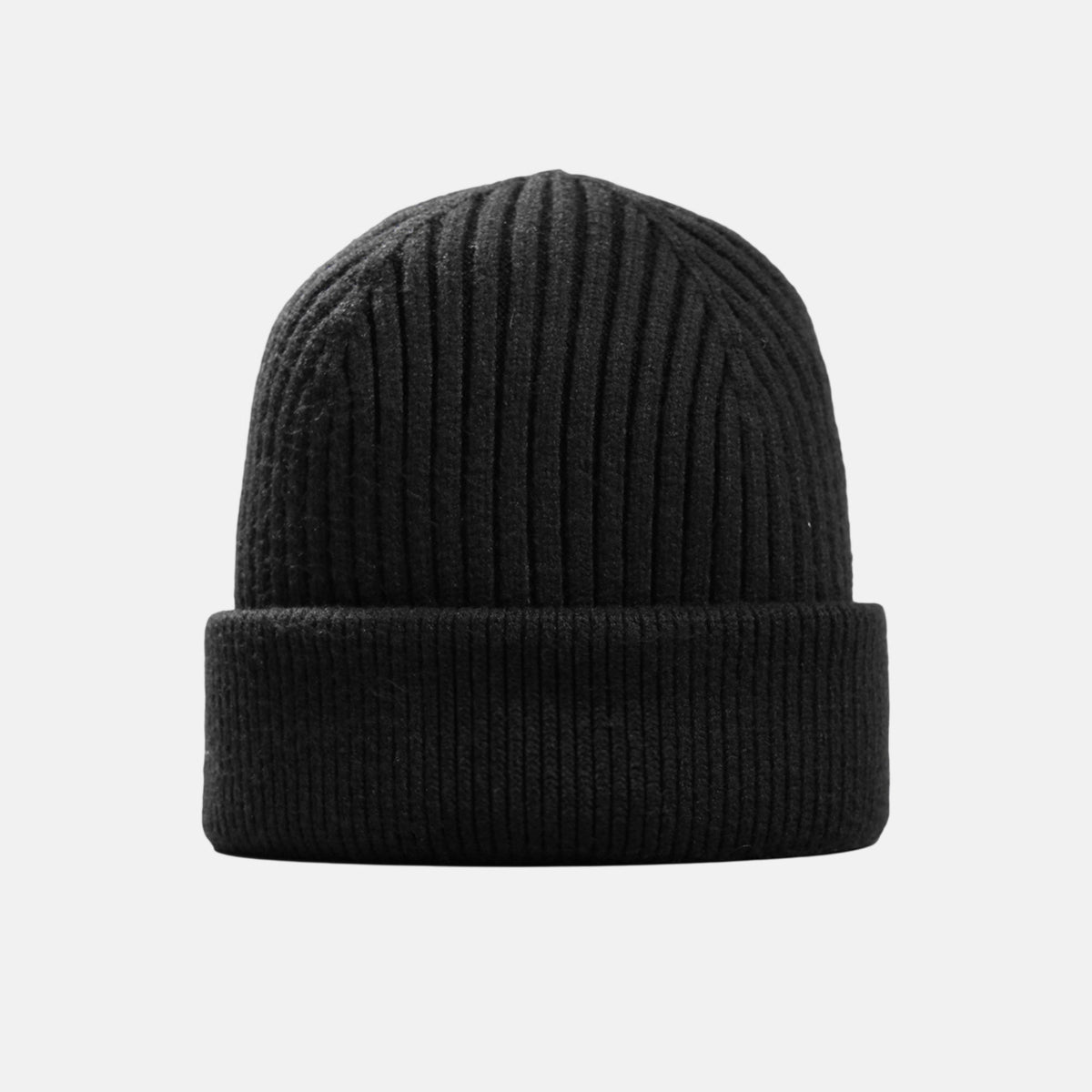 Marshall Artist Siren Cable Knit Beanie Hat Black | Northern Threads Designer Menswear