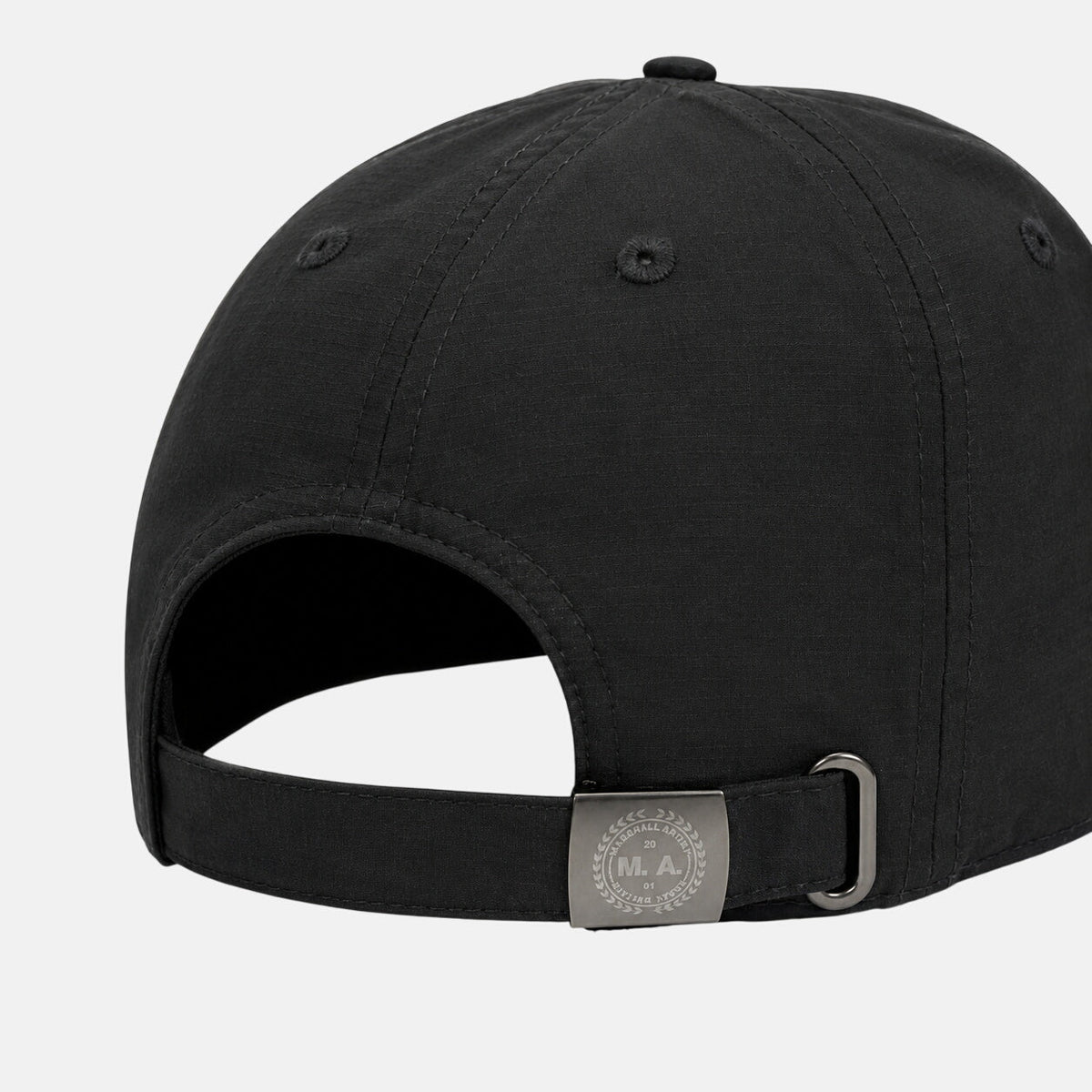 Marshall Artist Siren Nylon Ripstop Cap Black | Northern Threads Designer Menswear