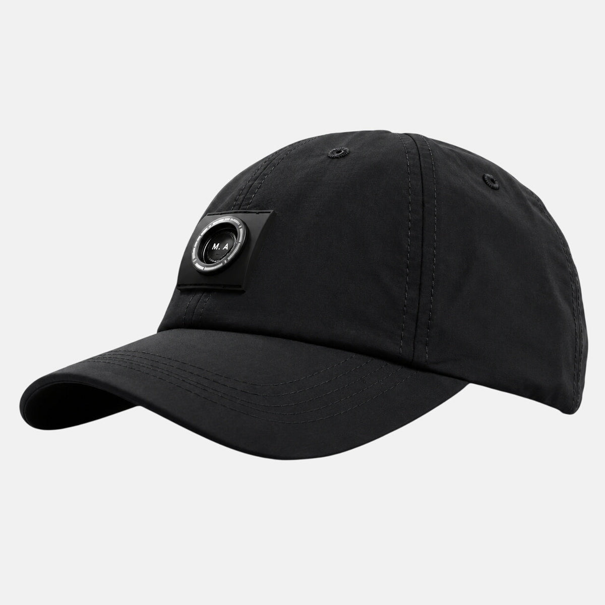 Marshall Artist Siren Nylon Ripstop Cap Black | Northern Threads Designer Menswear