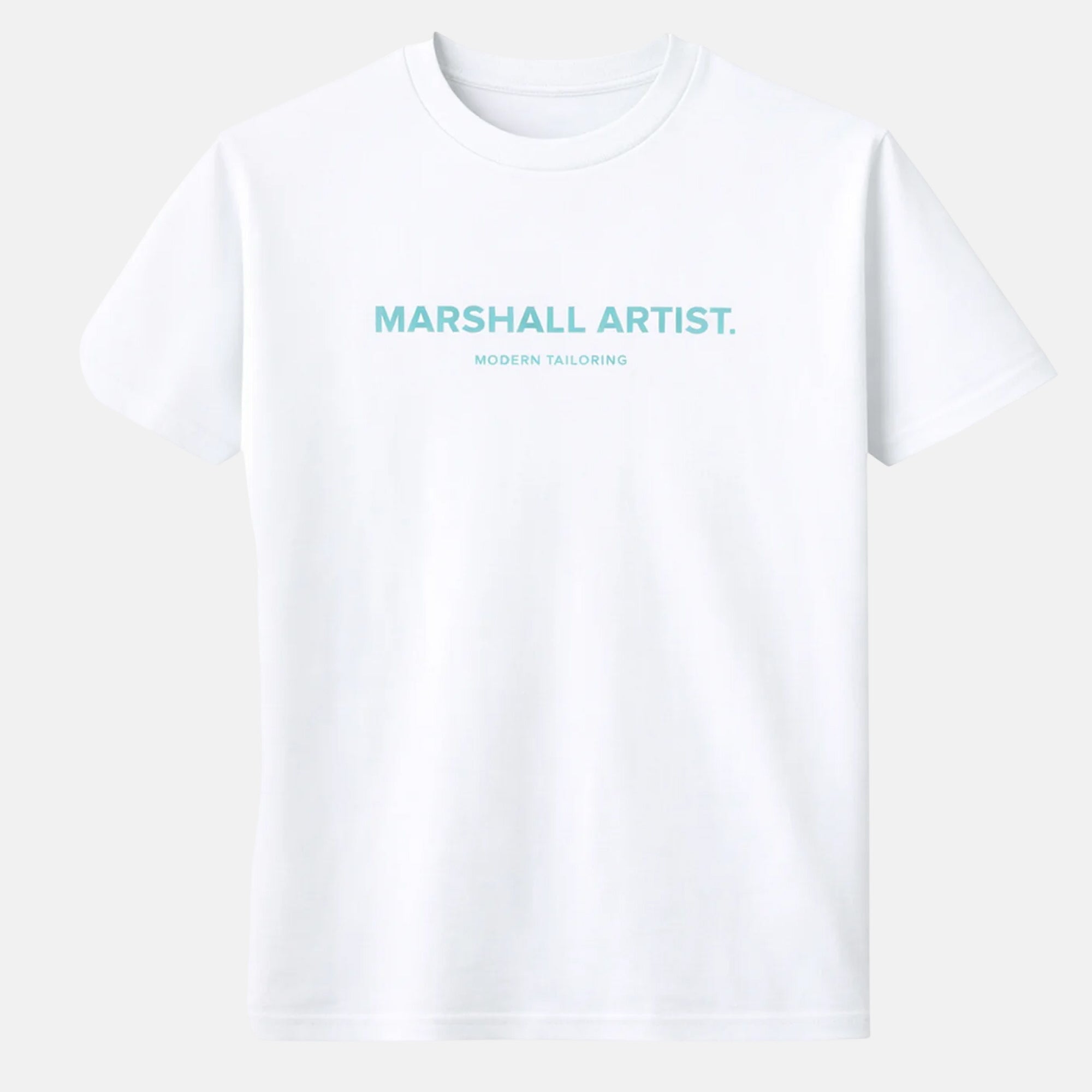 Marshall Artist Thermo T-Shirt White Mint - SPR1165-M - northern threads uk