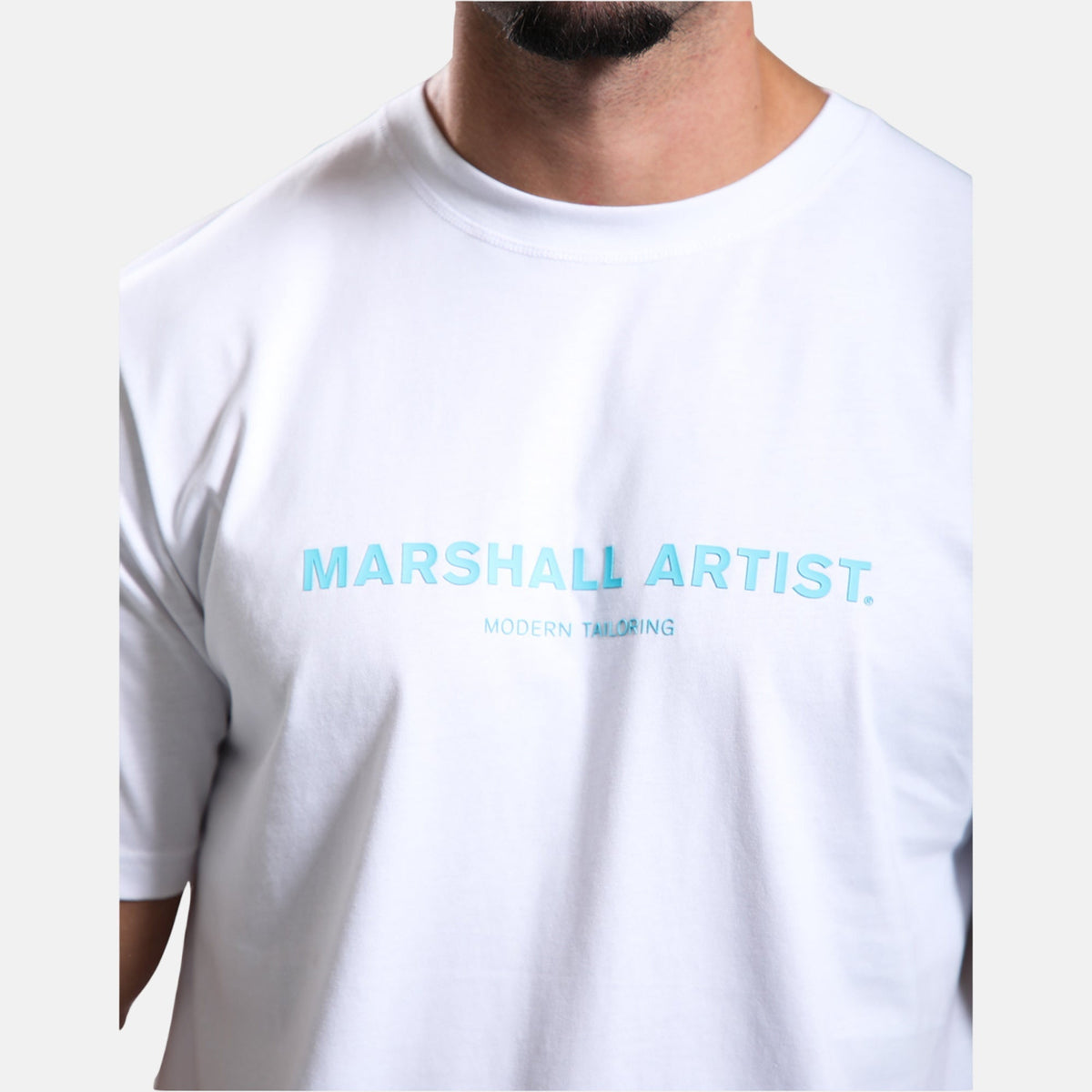 Marshall Artist Thermo T-Shirt White Mint | Northern Threads Designer Menswear
